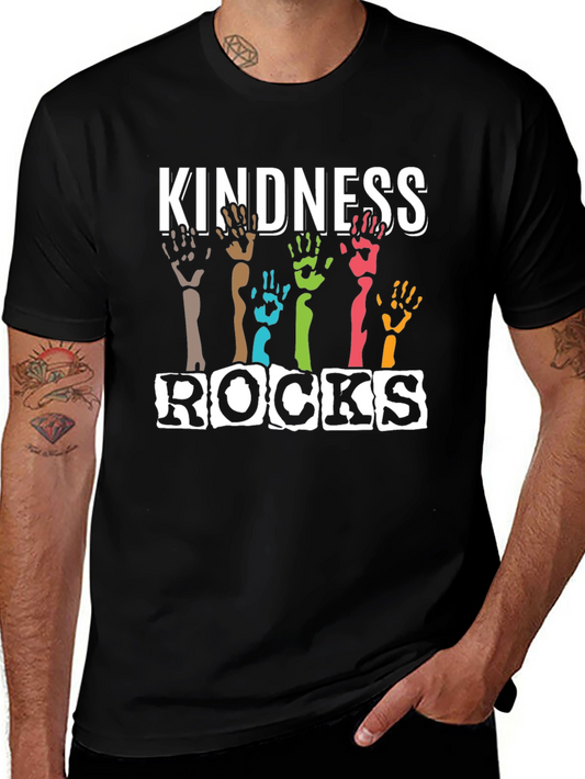 Kindness Rocks Graphic Tee - Black