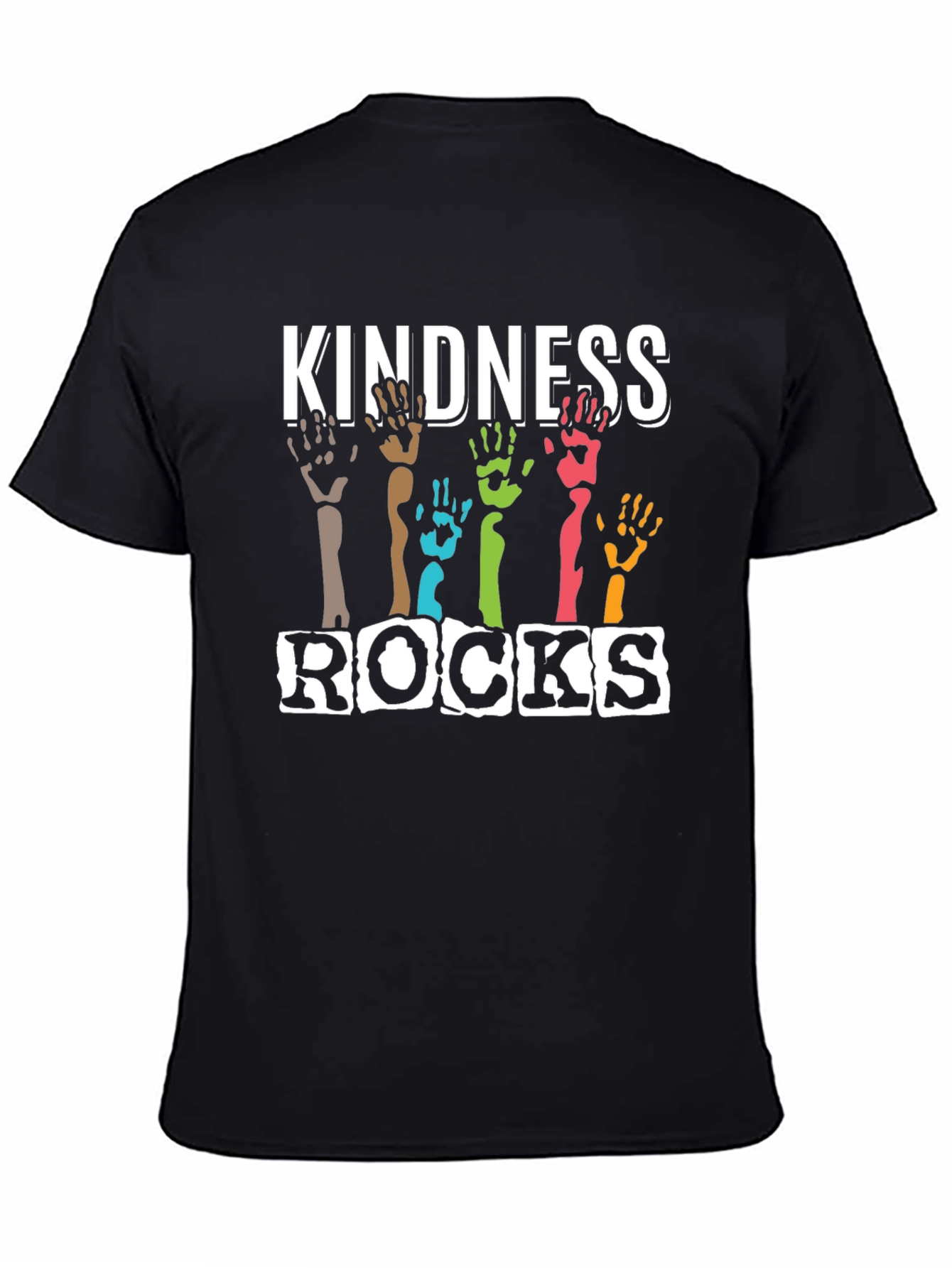 Kindness Rocks Graphic Tee - Black