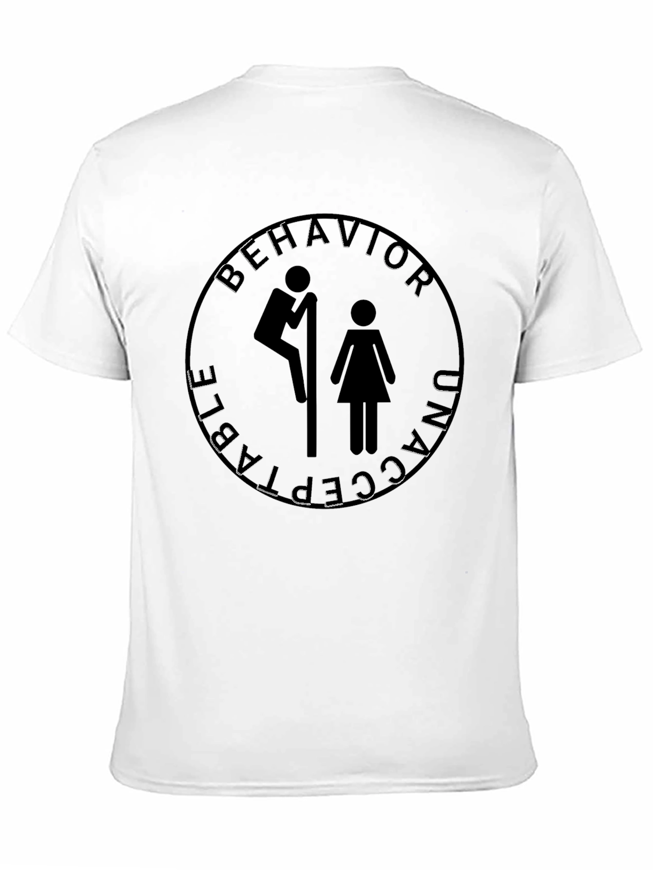Unacceptable Behavior Tee - Unisex Novelty Graphic T-Shirt