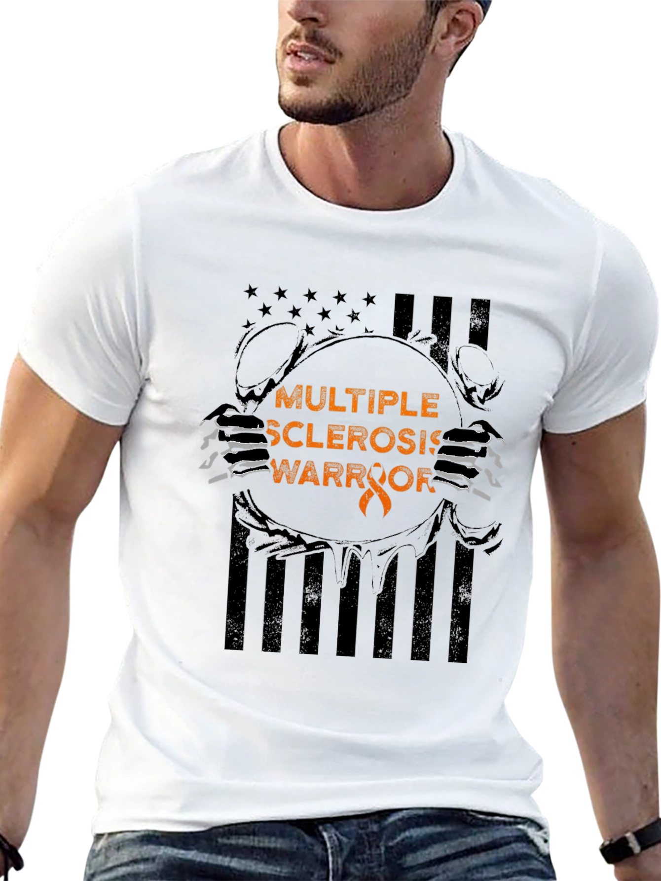Multiple Sclerosis Warrior Awareness T-Shirt