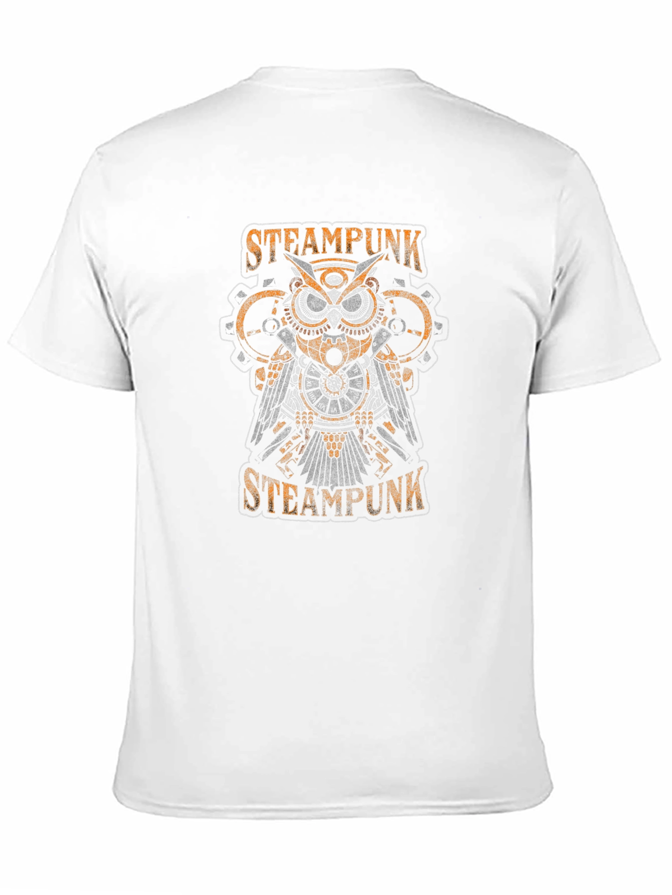 Steampunk Owl Graphic T-Shirt