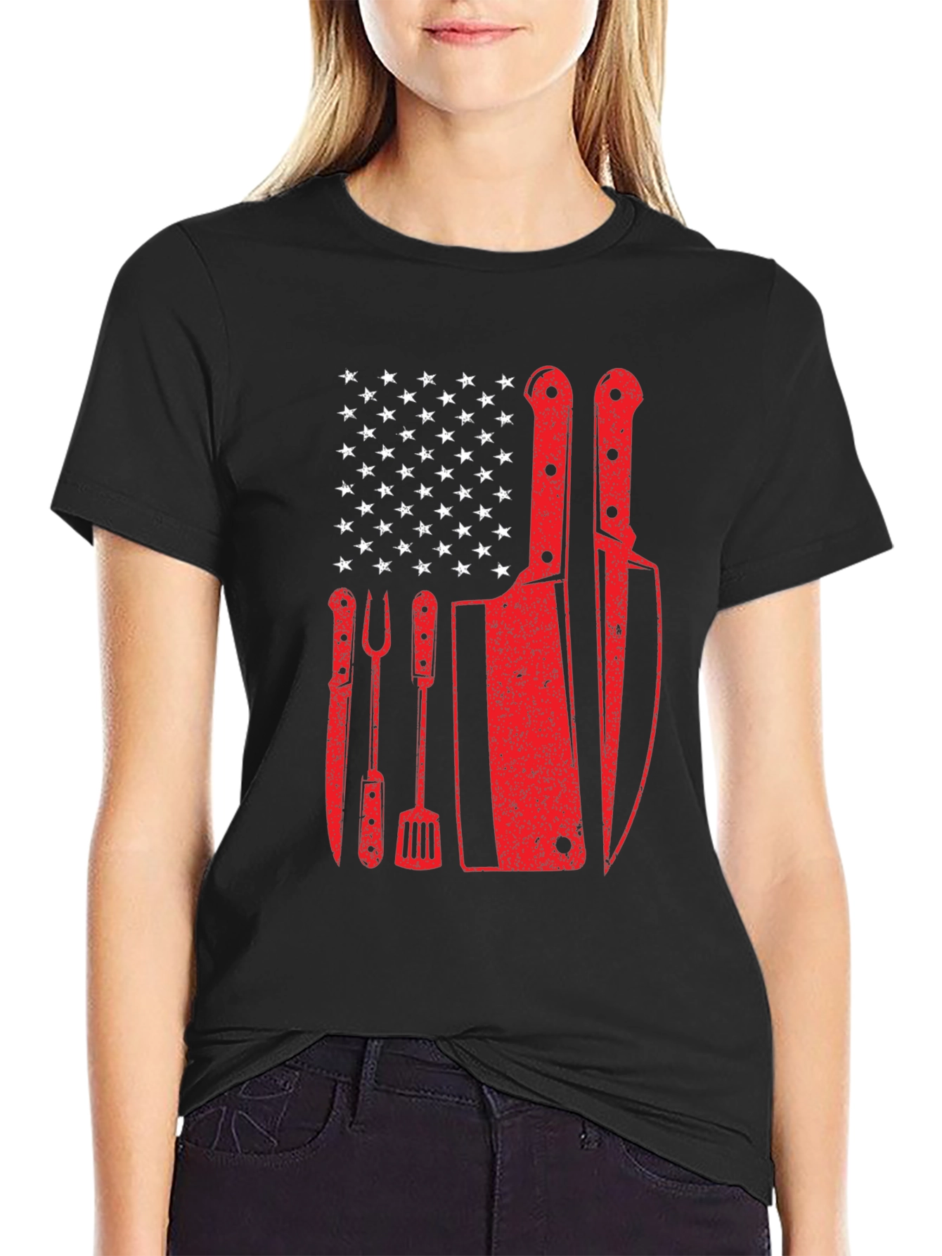 Culinary Patriotic T-Shirt: Grill Master Edition