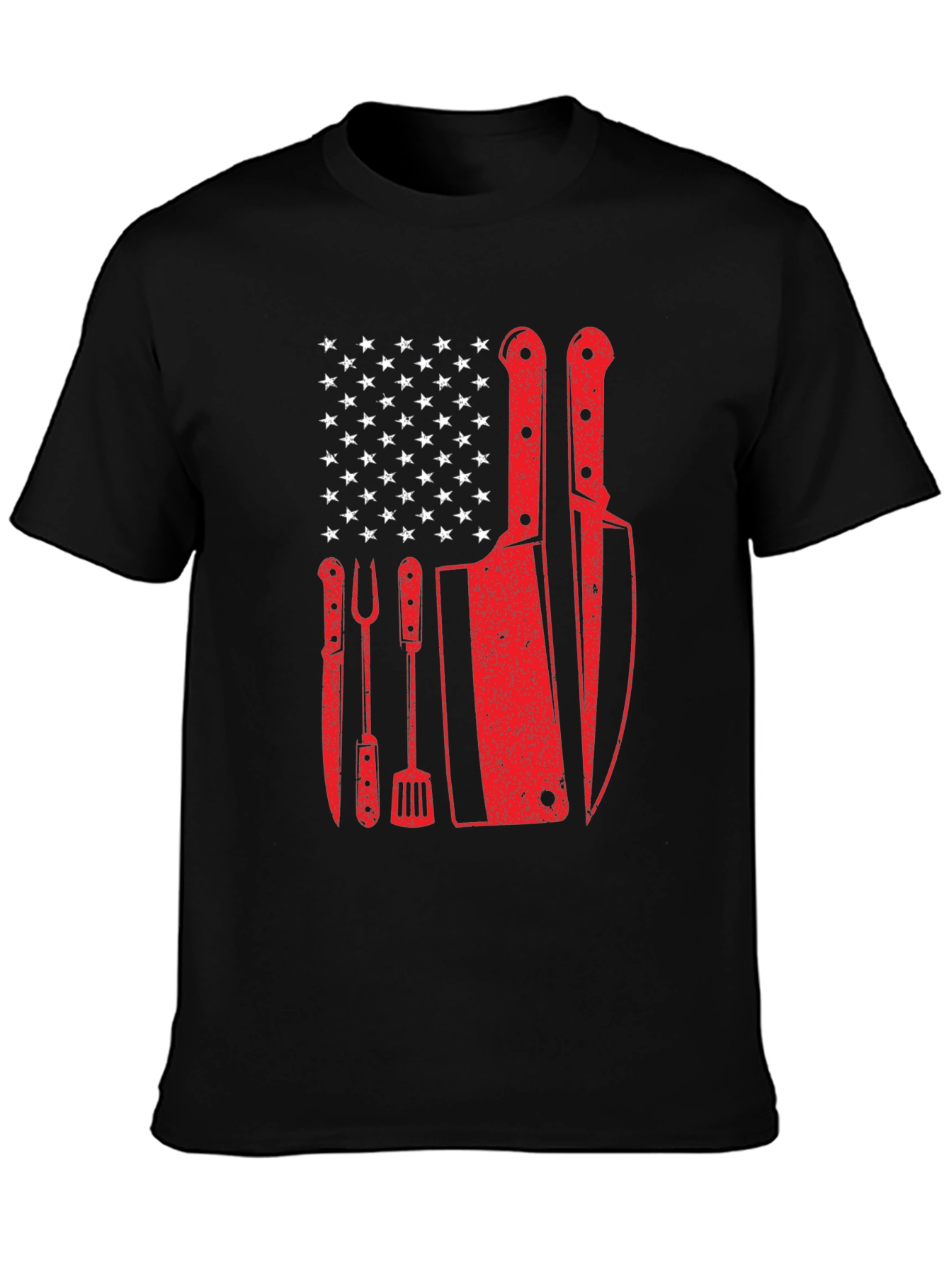 Culinary Patriotic T-Shirt: Grill Master Edition