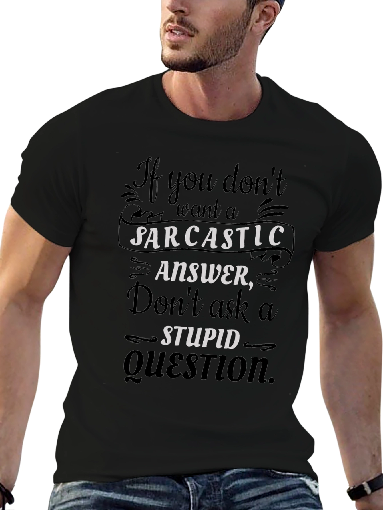 Sarcastic Answer T-Shirt - Funny Humor Tee