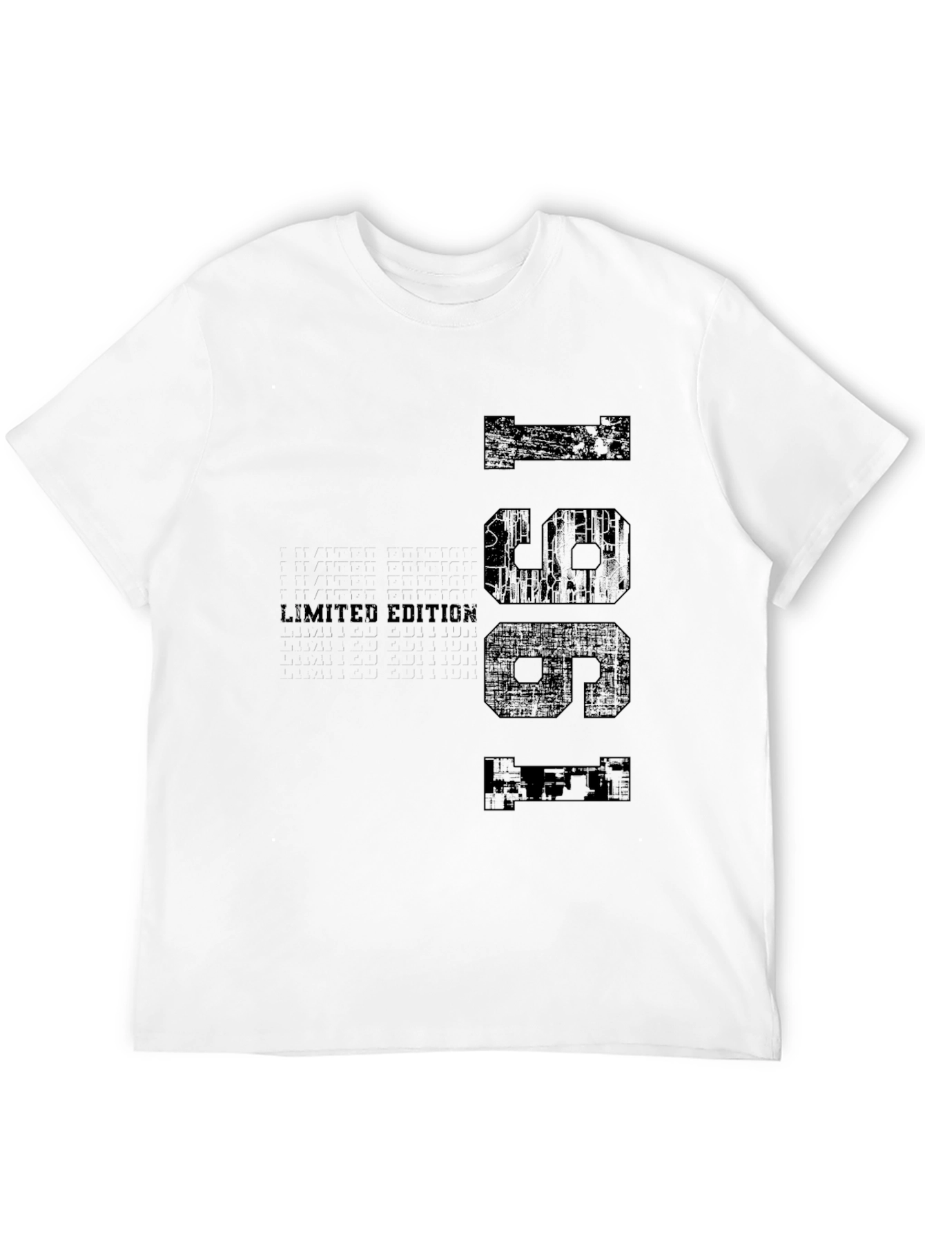 Limited Edition 1961 Graphic Tee - Classic Black T-Shirt