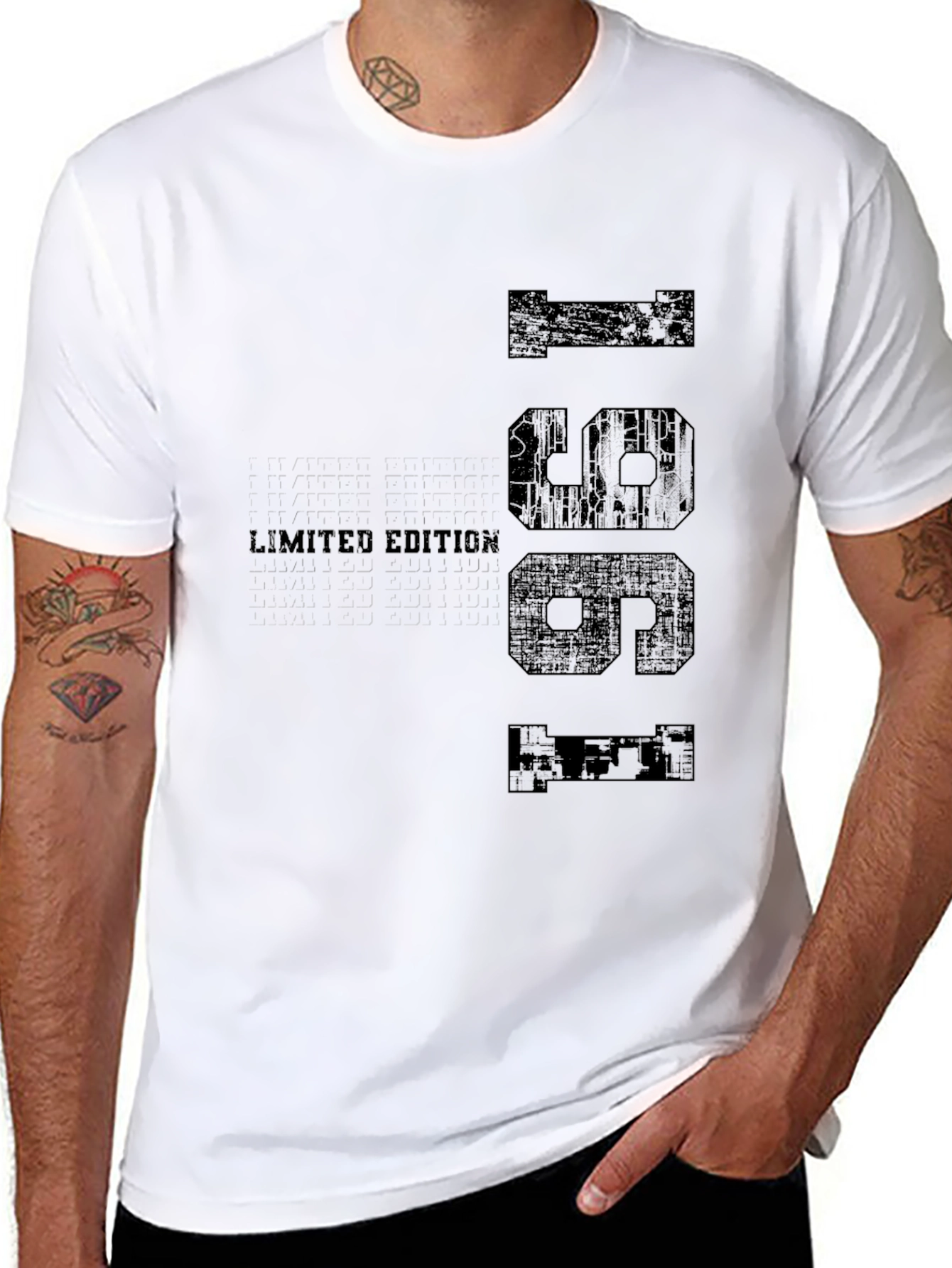 Limited Edition 1961 Graphic Tee - Classic Black T-Shirt