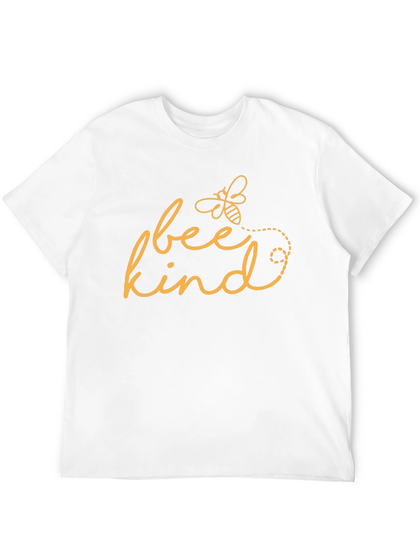 Bee Kind Graphic Tee - Black Cotton T-Shirt