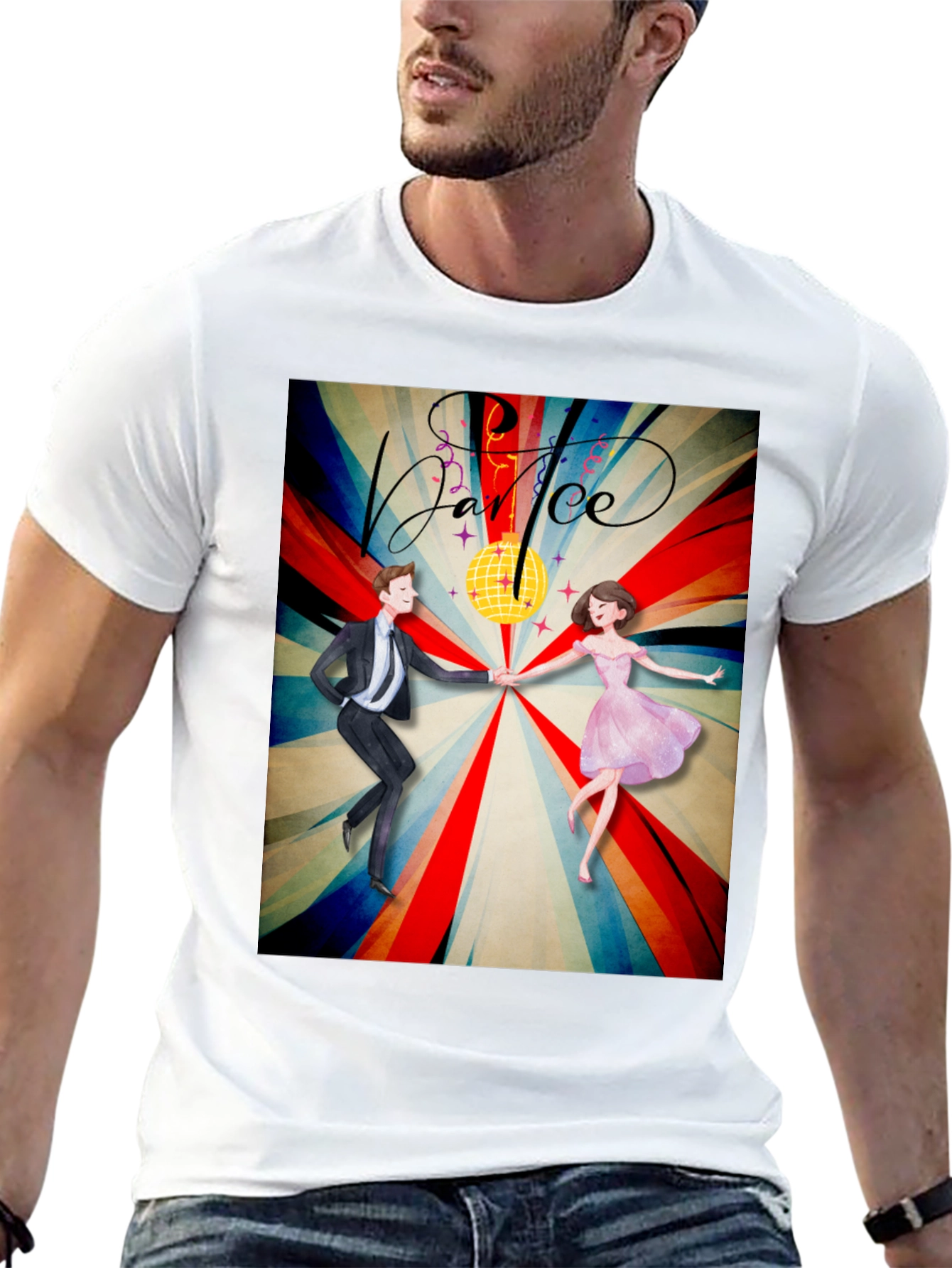 Retro Dance Graphic Tee