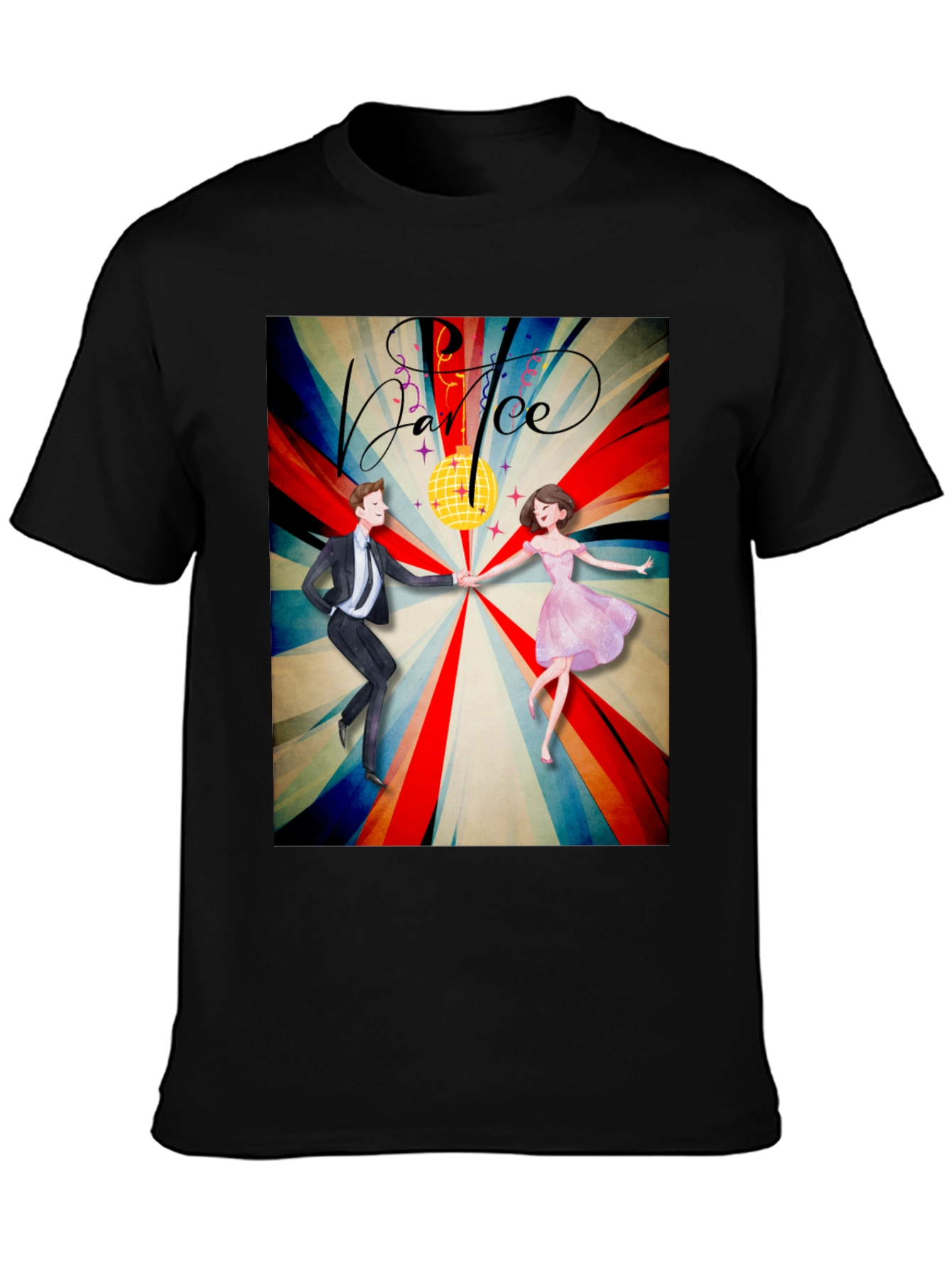 Retro Dance Graphic Tee