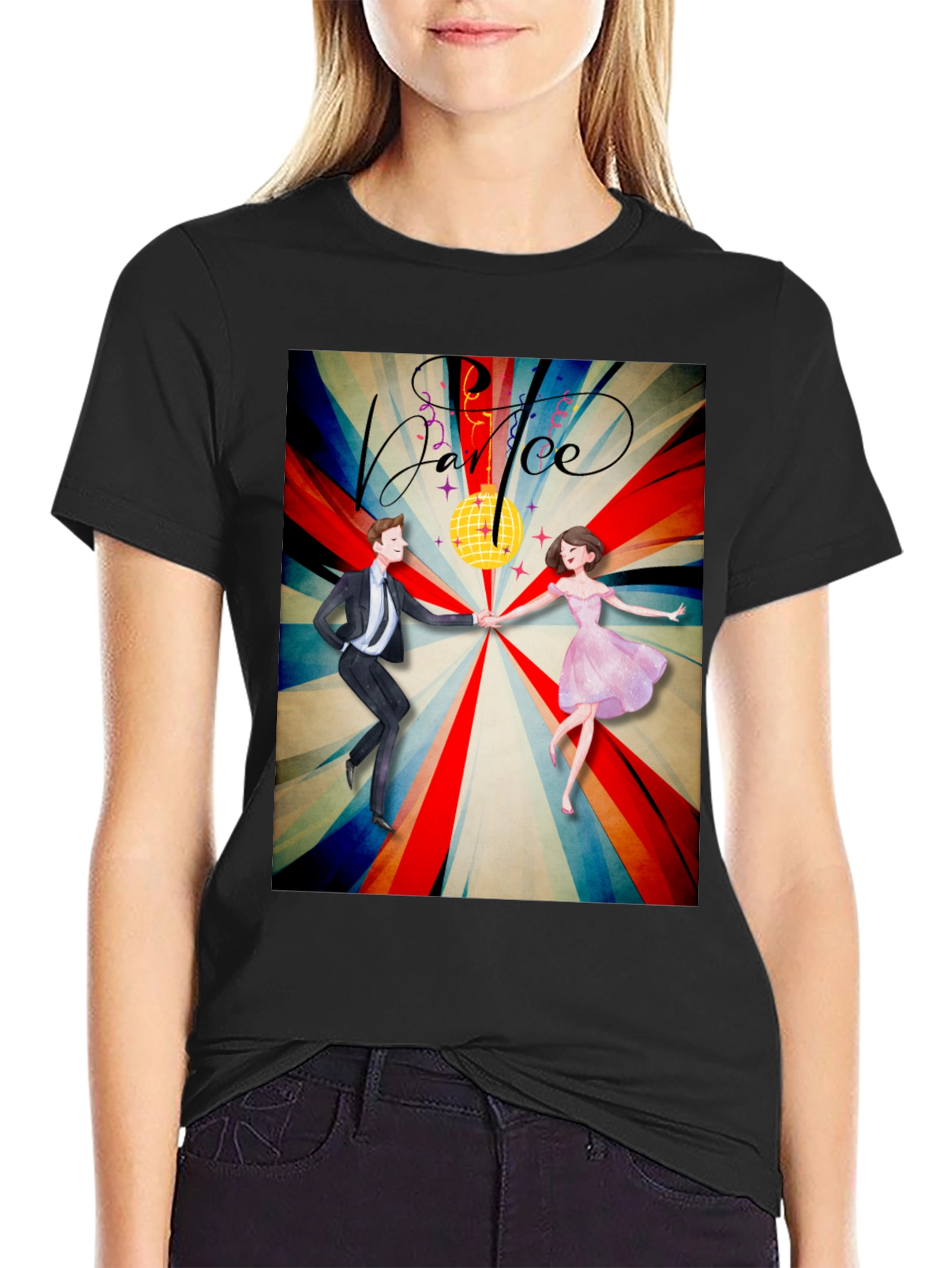 Retro Dance Graphic Tee