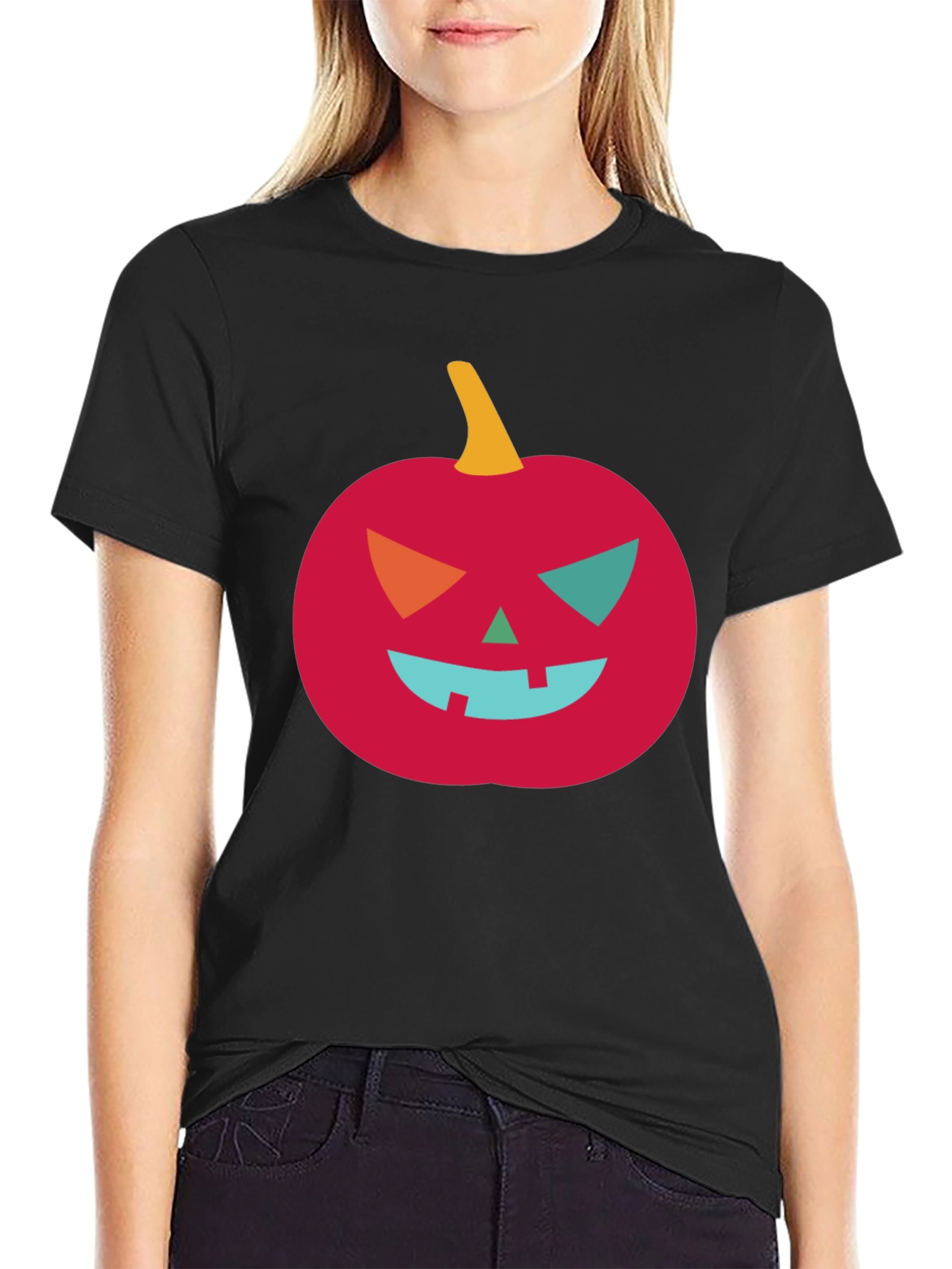 Halloween Pumpkin Graphic Tee