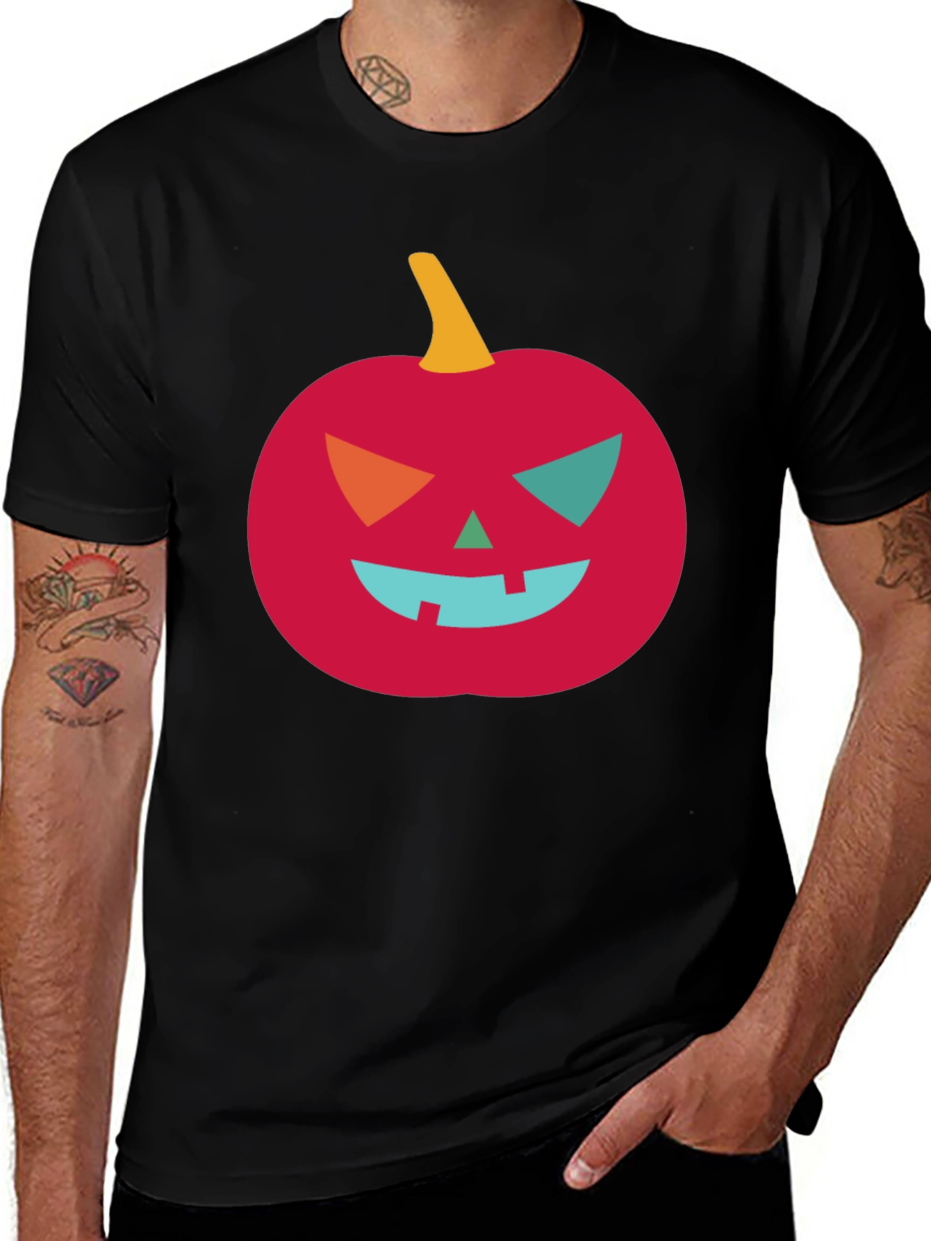 Halloween Pumpkin Graphic Tee