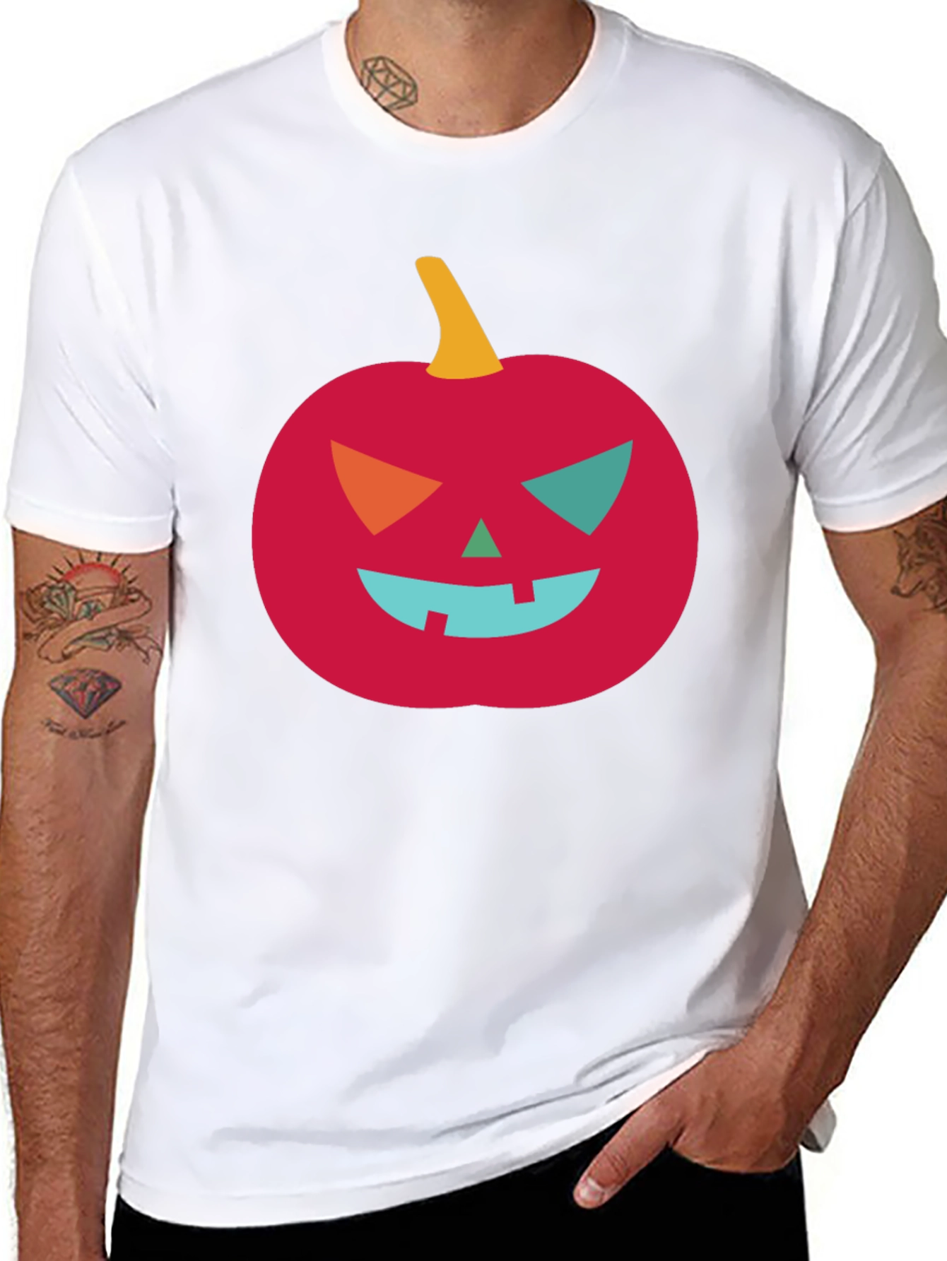 Halloween Pumpkin Graphic Tee