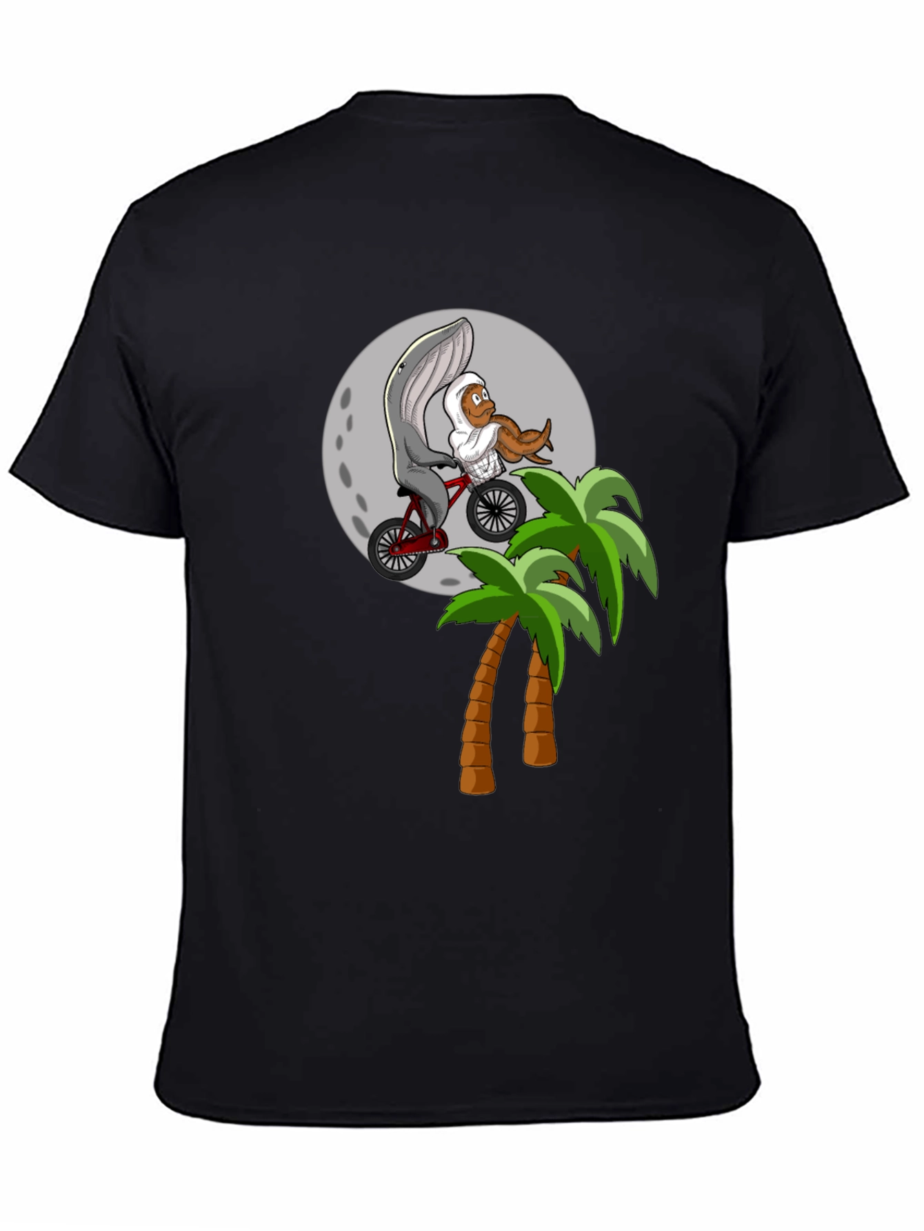 Whimsical Whale & Octopus T-Shirt