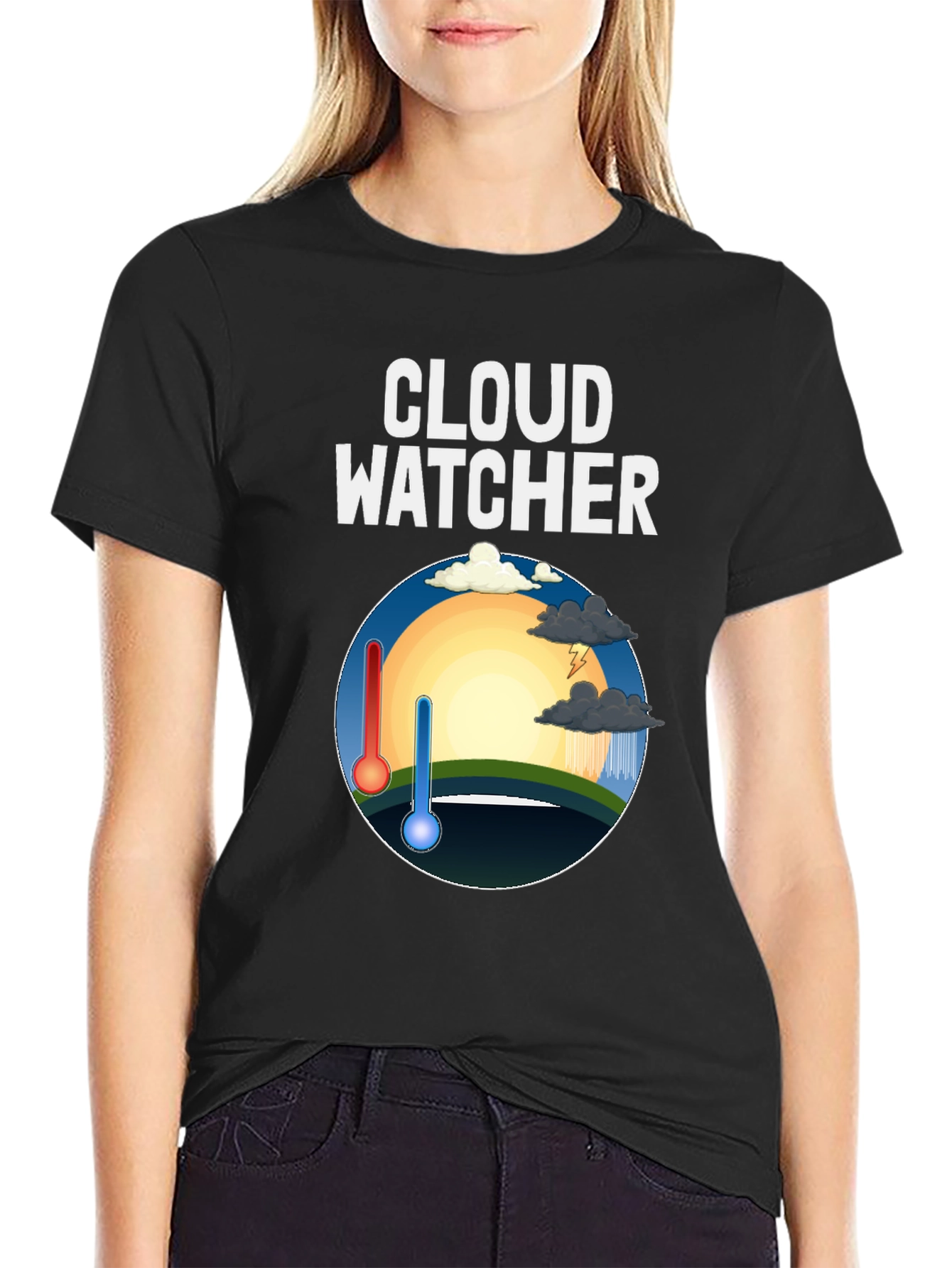 Cloud Watcher Graphic Tee