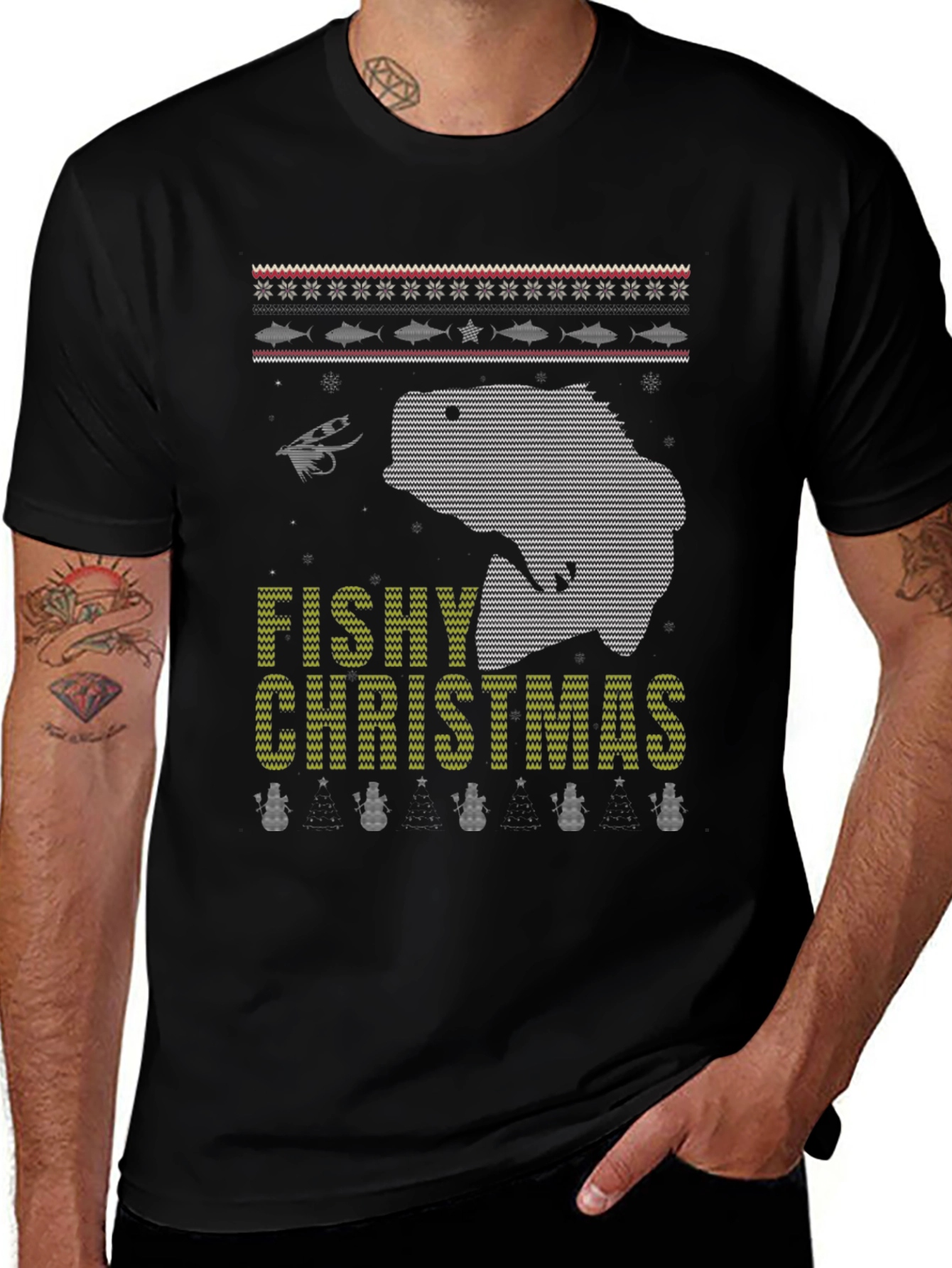 Fishy Christmas T-Shirt