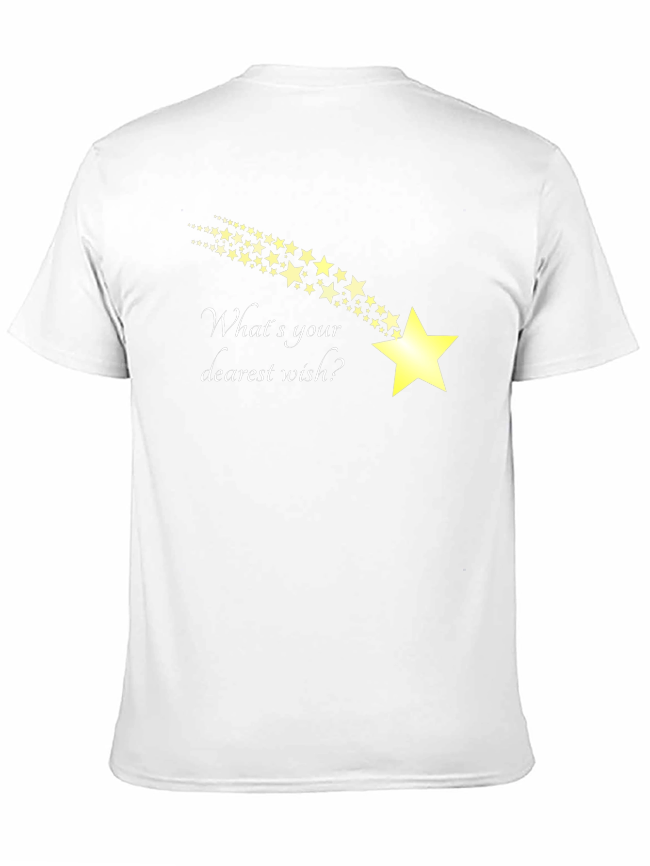 Wish Upon A Star Black T-Shirt