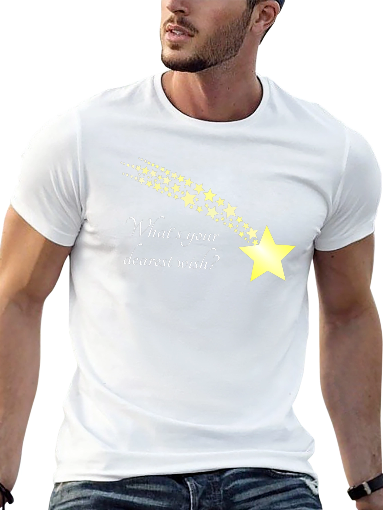 Wish Upon A Star Black T-Shirt