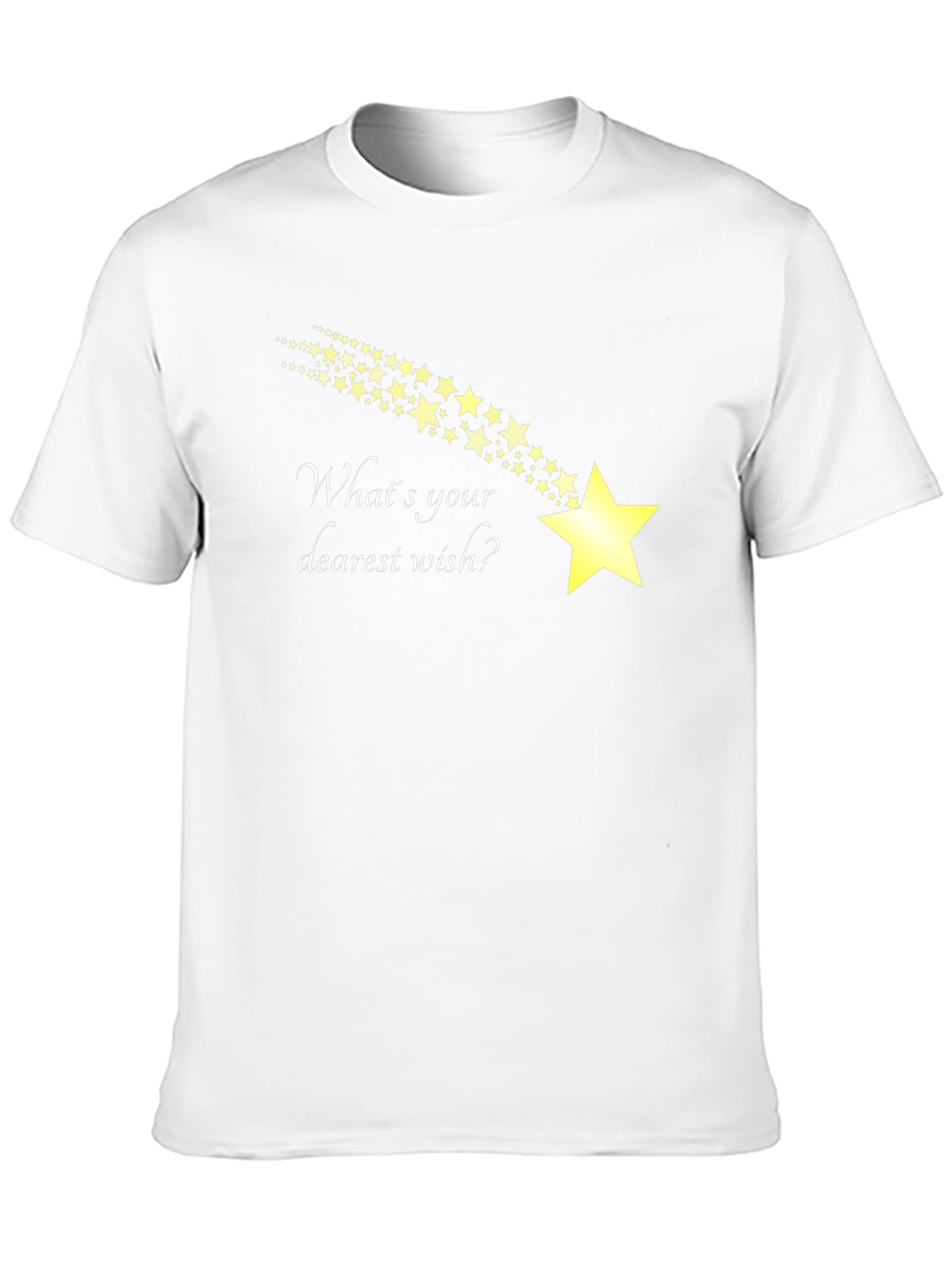 Wish Upon A Star Black T-Shirt