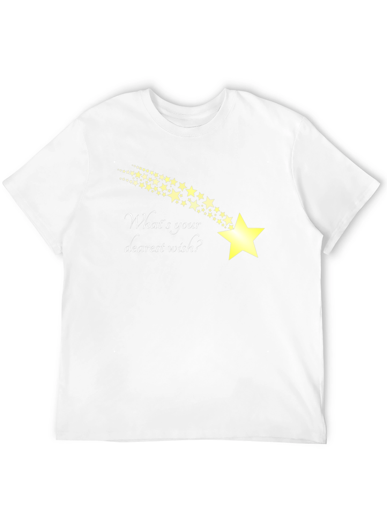Wish Upon A Star Black T-Shirt