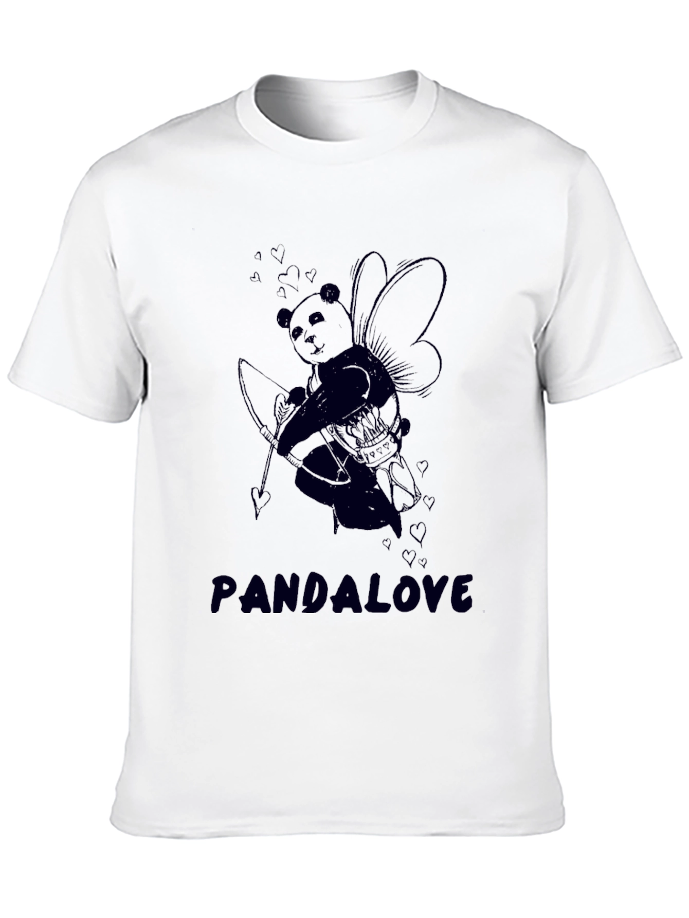 PandaLove Cupid Graphic Tee