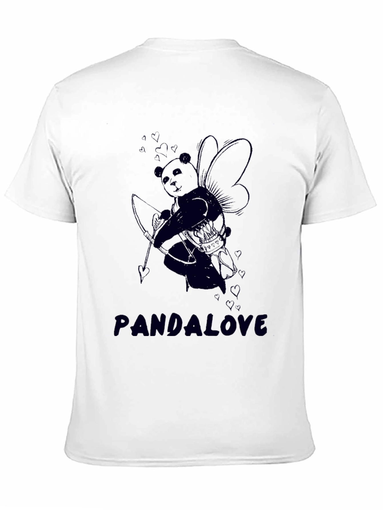 PandaLove Cupid Graphic Tee