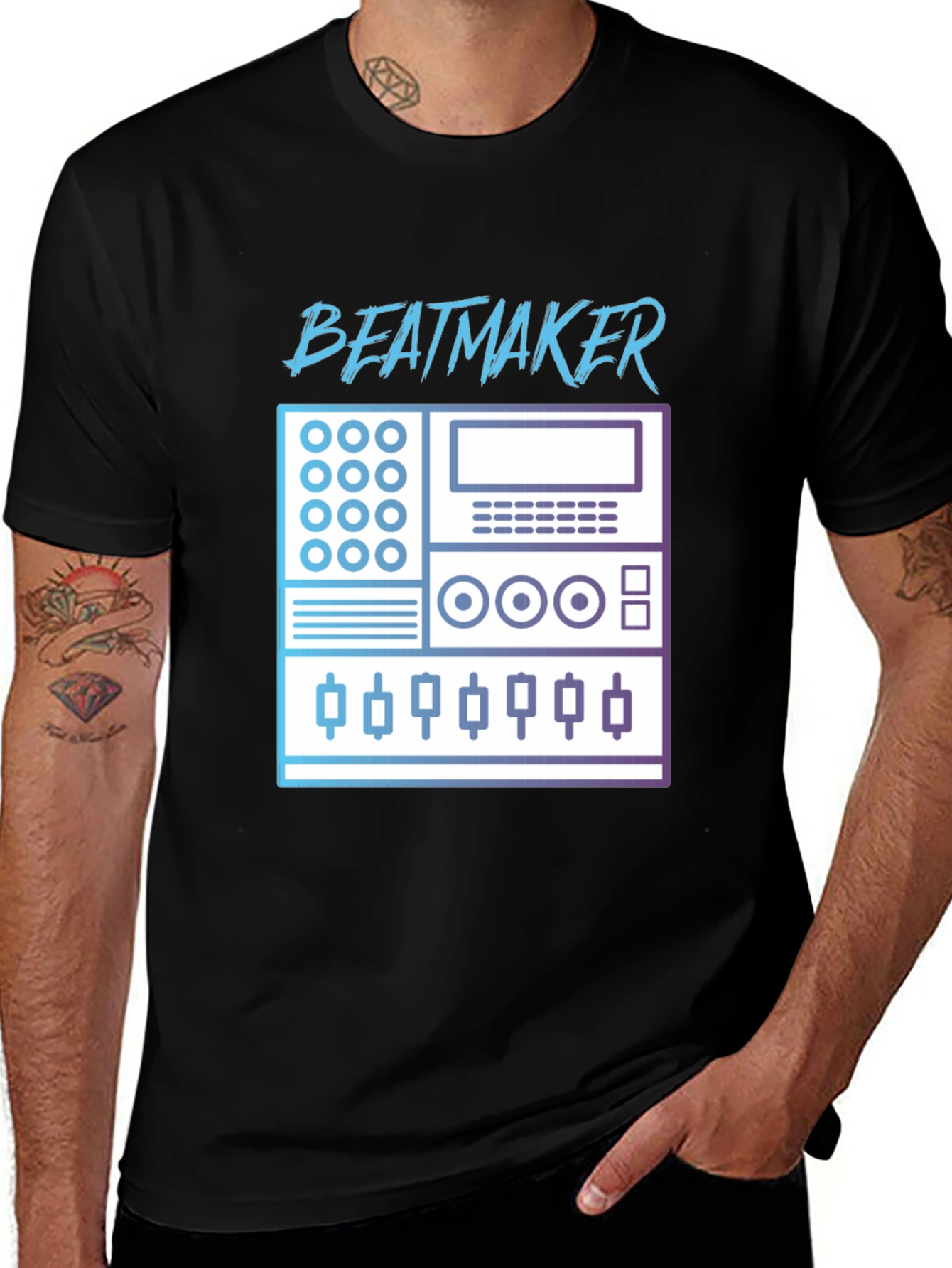 Beatmaker Graphic T-Shirt - Music Producer Tee