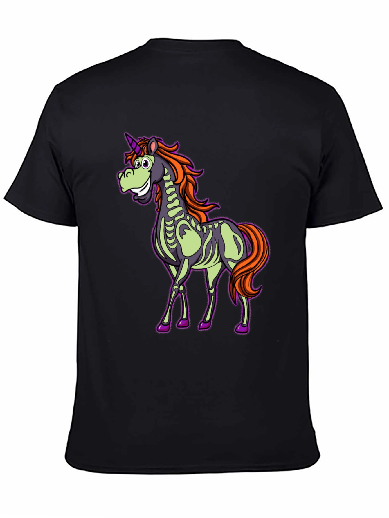 Skeleton Unicorn Graphic Tee