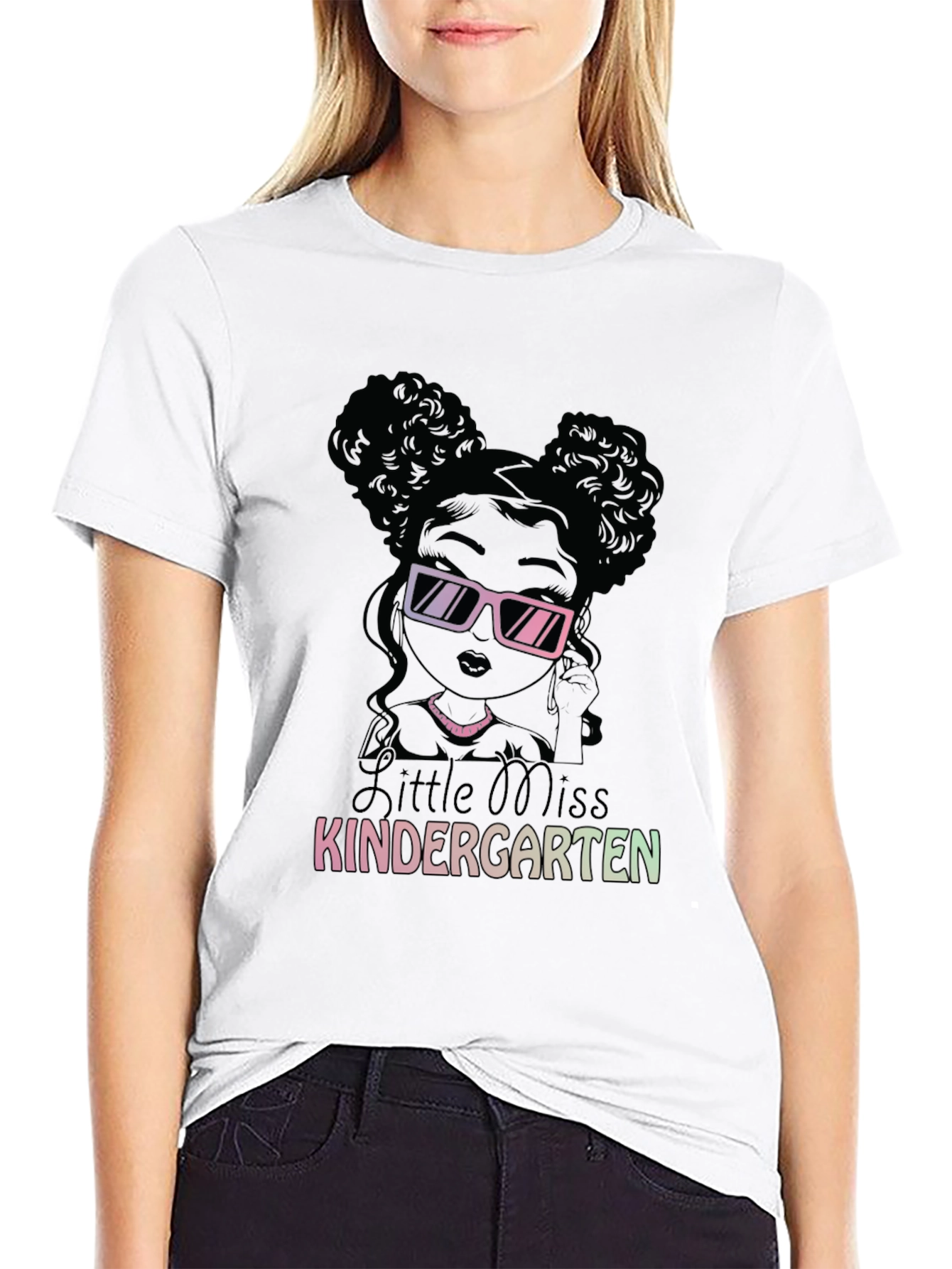 Little Miss Kindergarten T-Shirt - Back to School