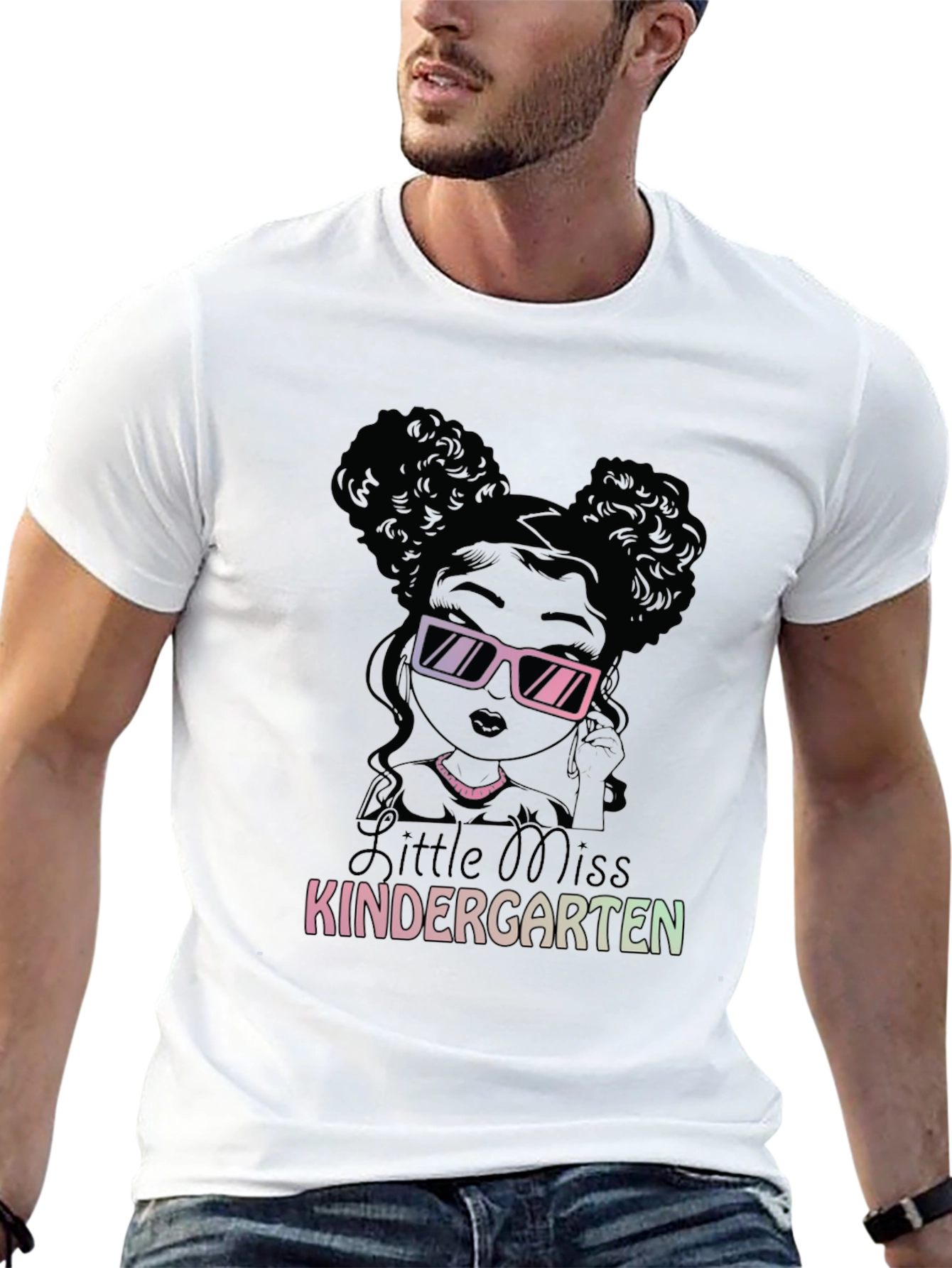 Little Miss Kindergarten T-Shirt - Back to School