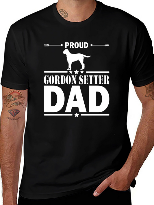 Proud Gordon Setter Dad T-Shirt