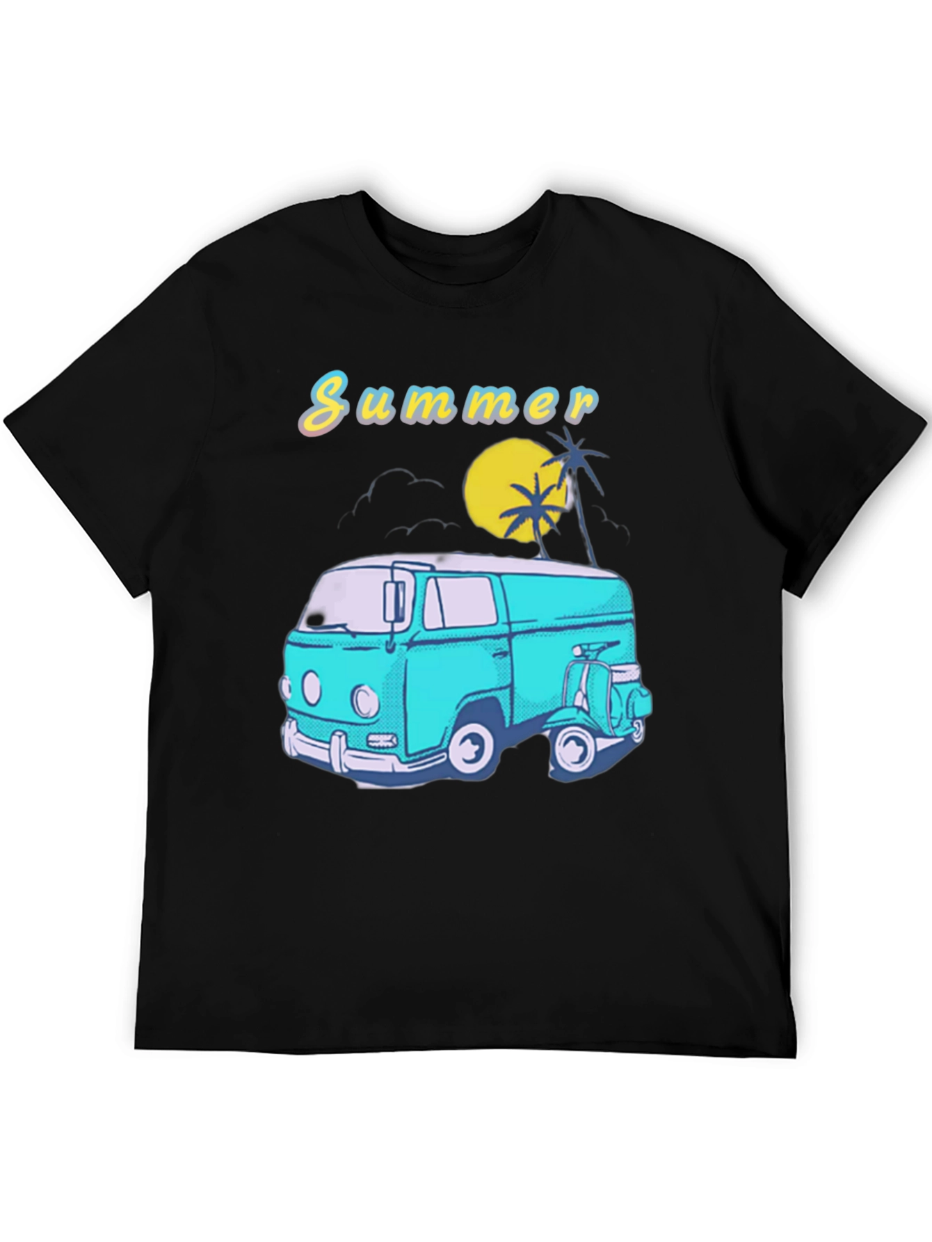 Summer Van Life T-Shirt - Retro Style