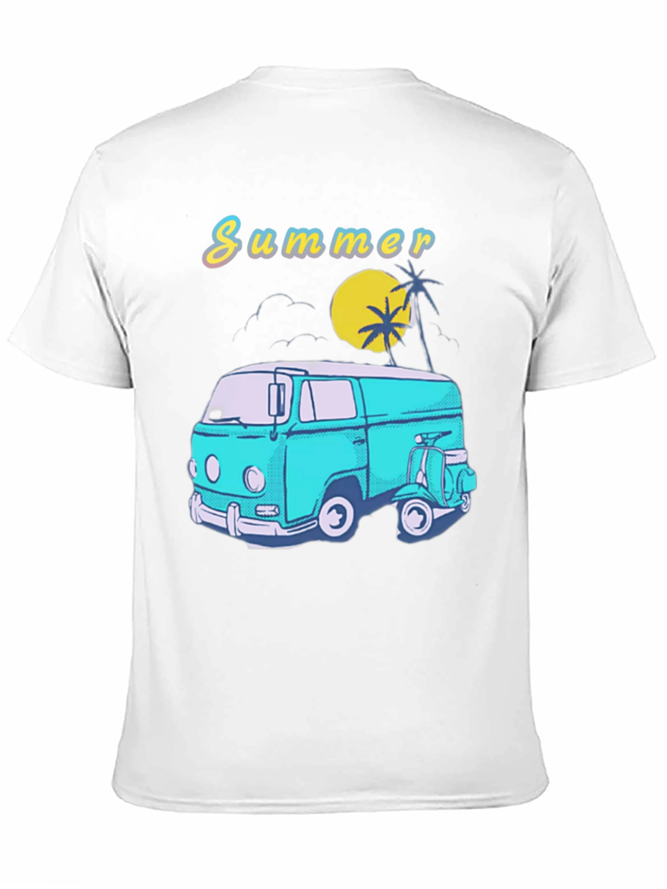 Summer Van Life T-Shirt - Retro Style