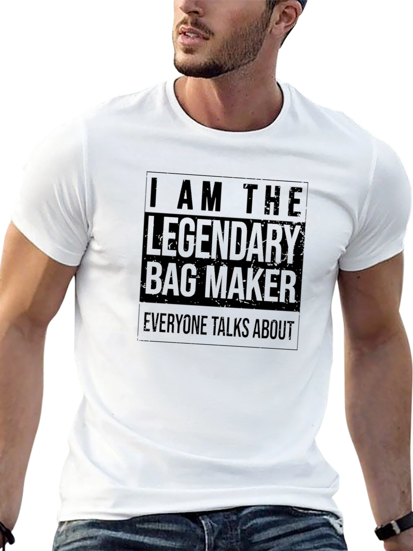 Legendary Bag Maker T-Shirt - Unique Novelty Tee
