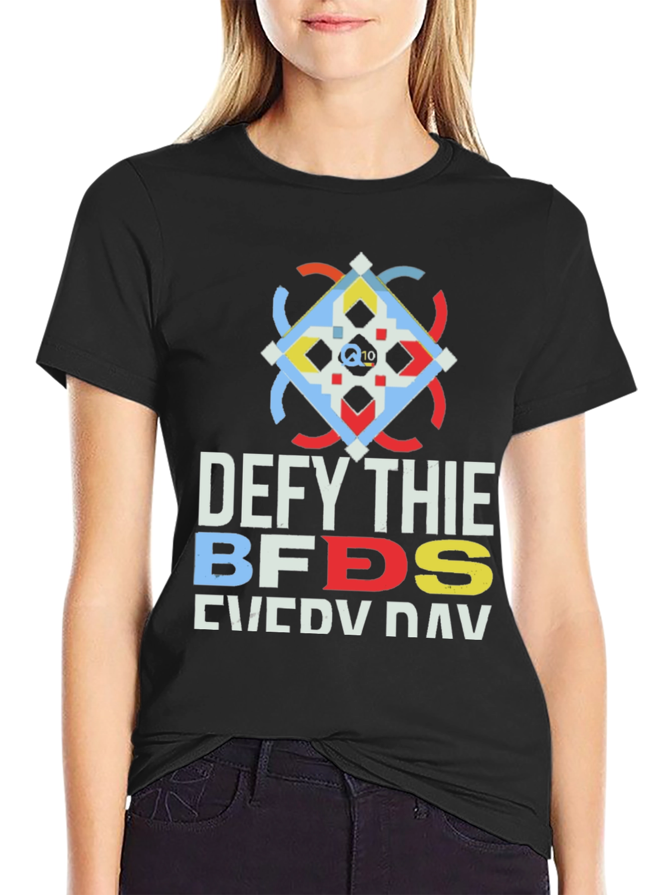 Defy Thie BFDS Every Day Graphic T-Shirt