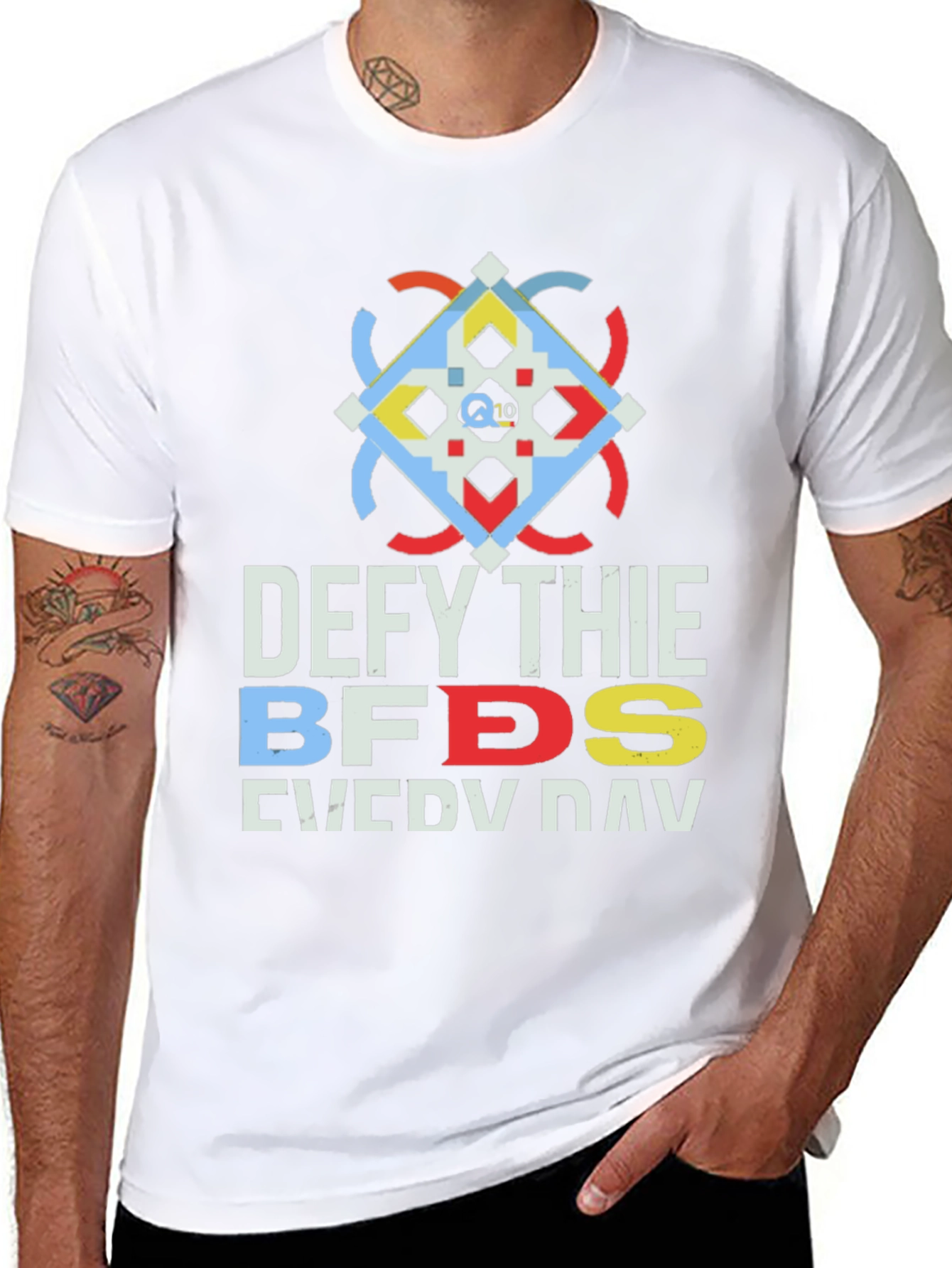 Defy Thie BFDS Every Day Graphic T-Shirt