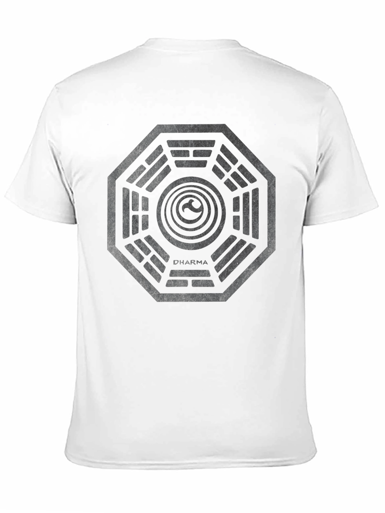 Dharma Initiative Black T-Shirt - Lost TV Show Inspired