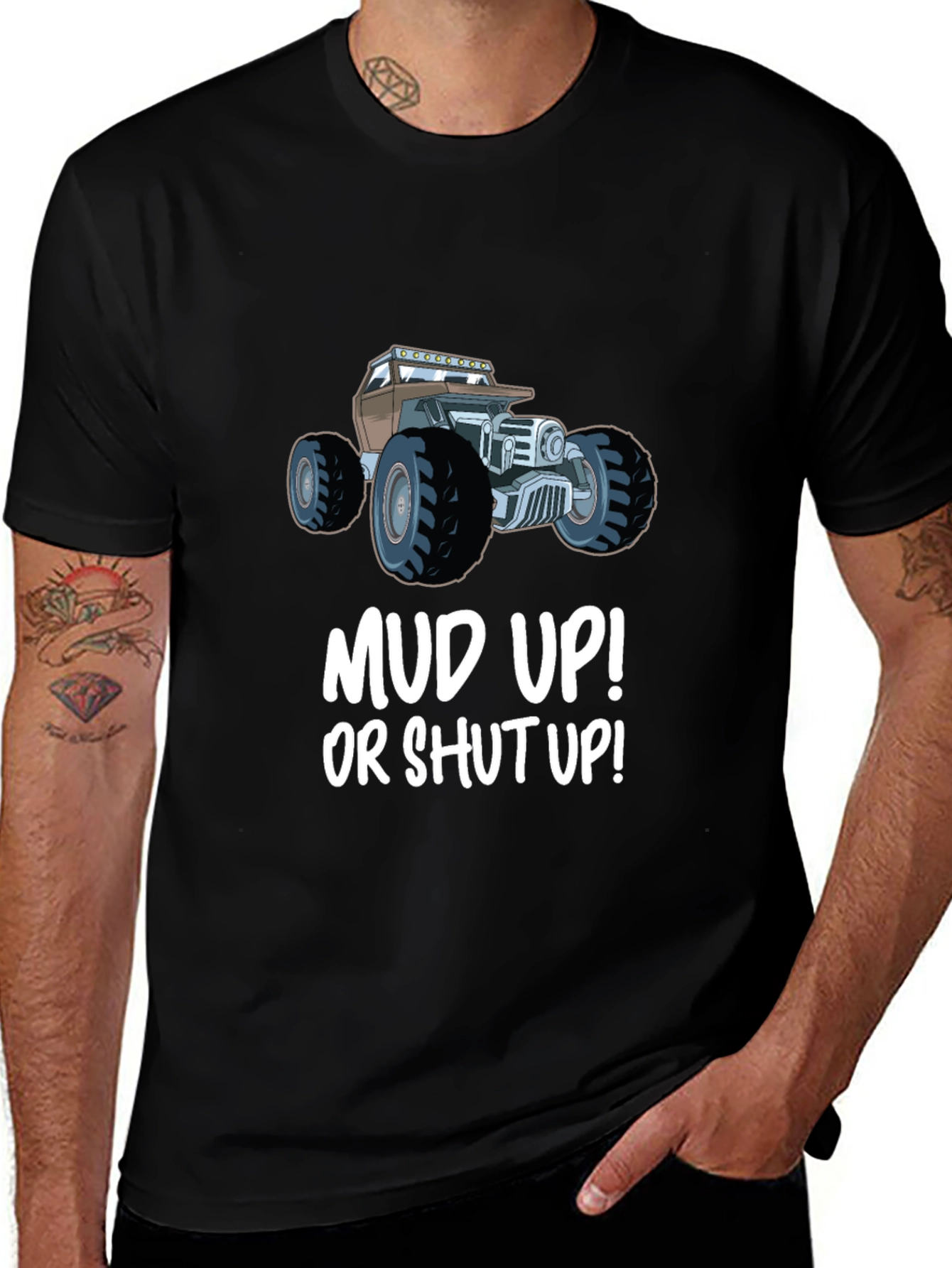Mud Up! T-Shirt - Off-Roading Design