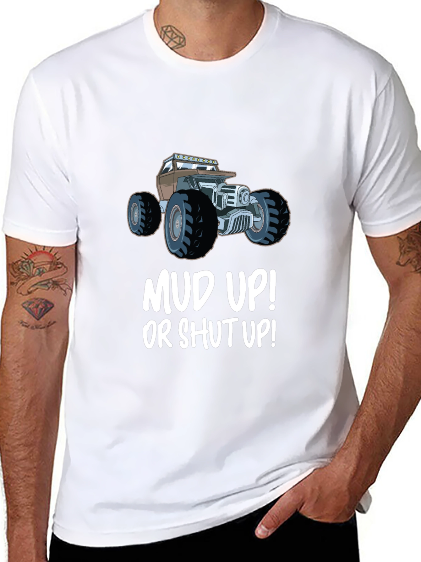 Mud Up! T-Shirt - Off-Roading Design