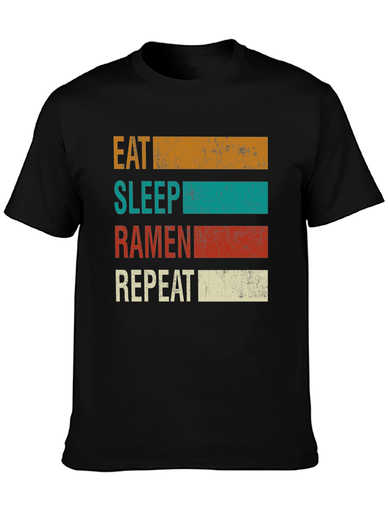 Eat Sleep Ramen Repeat Graphic Tee
