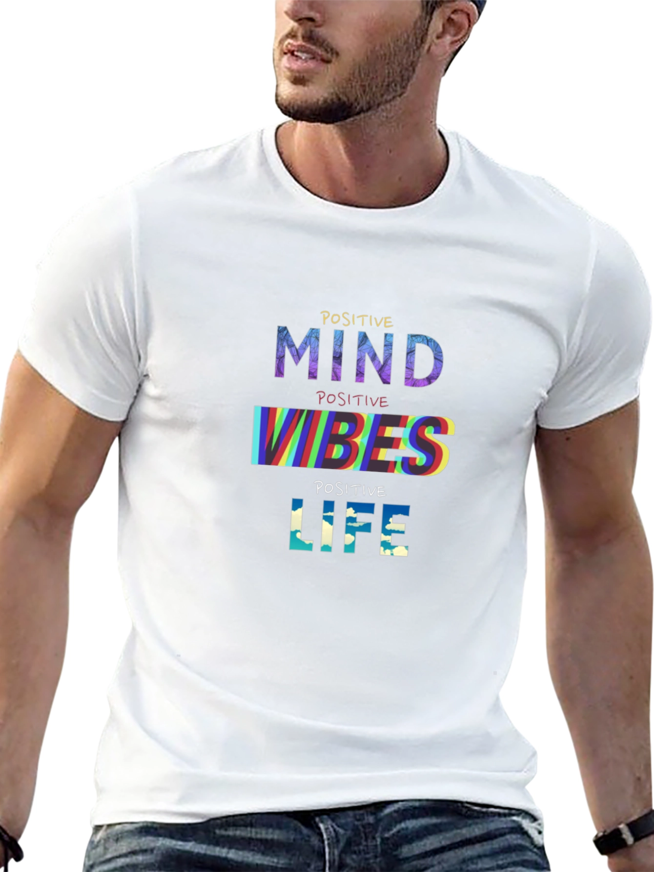 Positive Vibes Graphic Tee