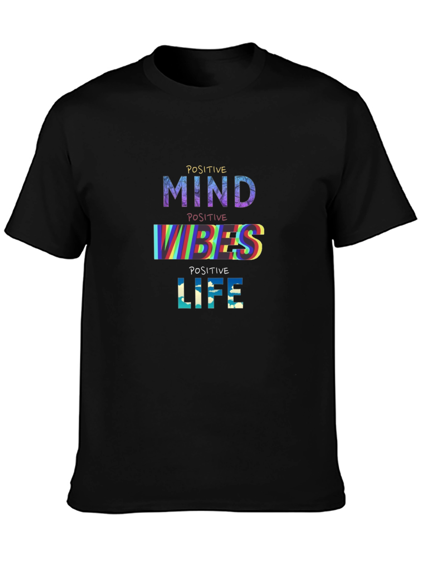 Positive Vibes Graphic Tee