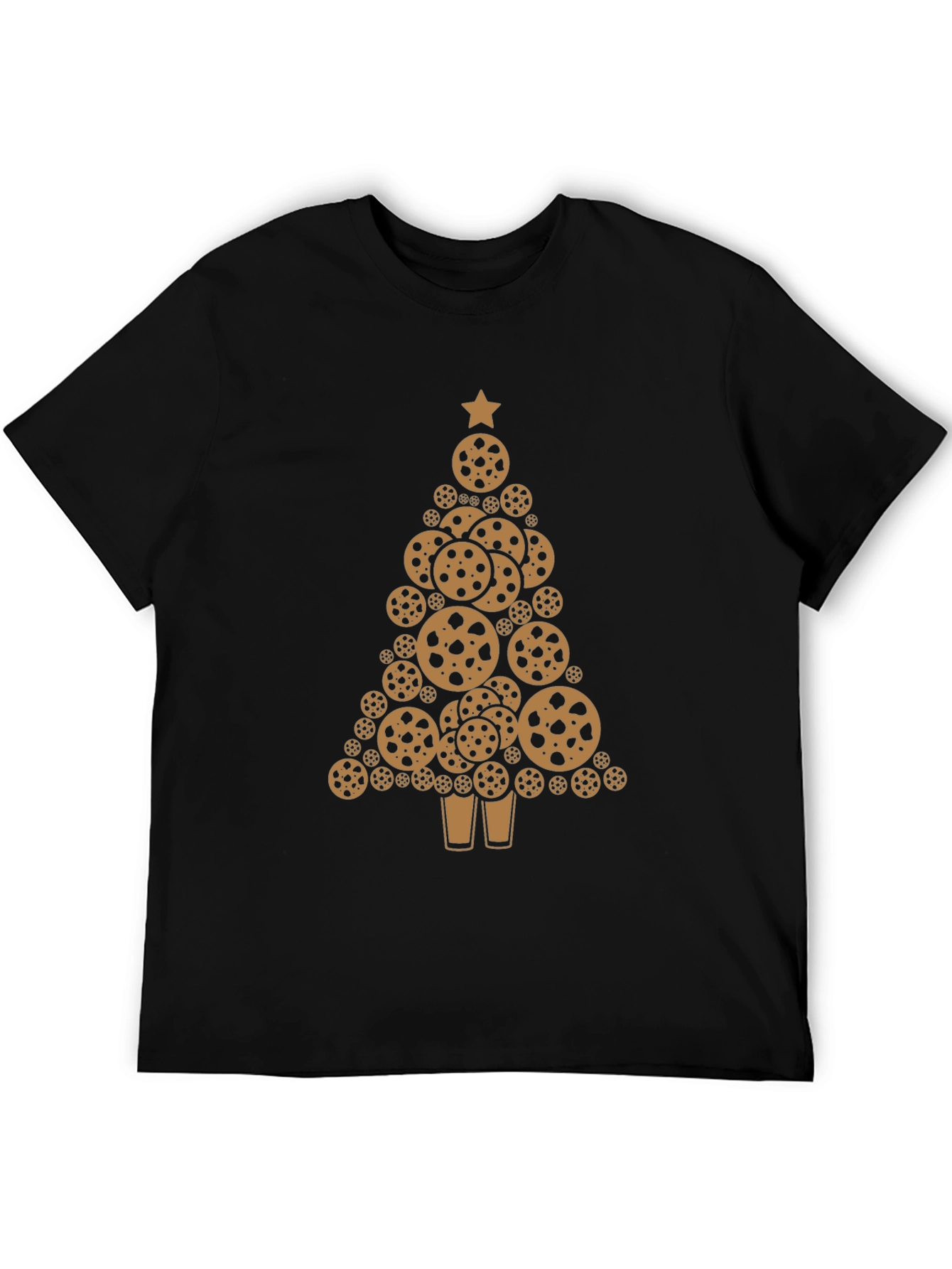 Cookie Christmas Tree Graphic T-Shirt