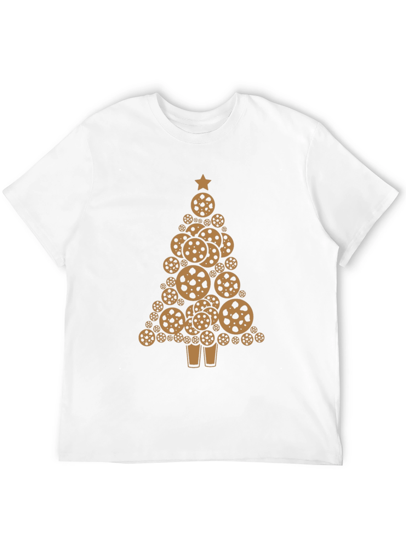 Cookie Christmas Tree Graphic T-Shirt