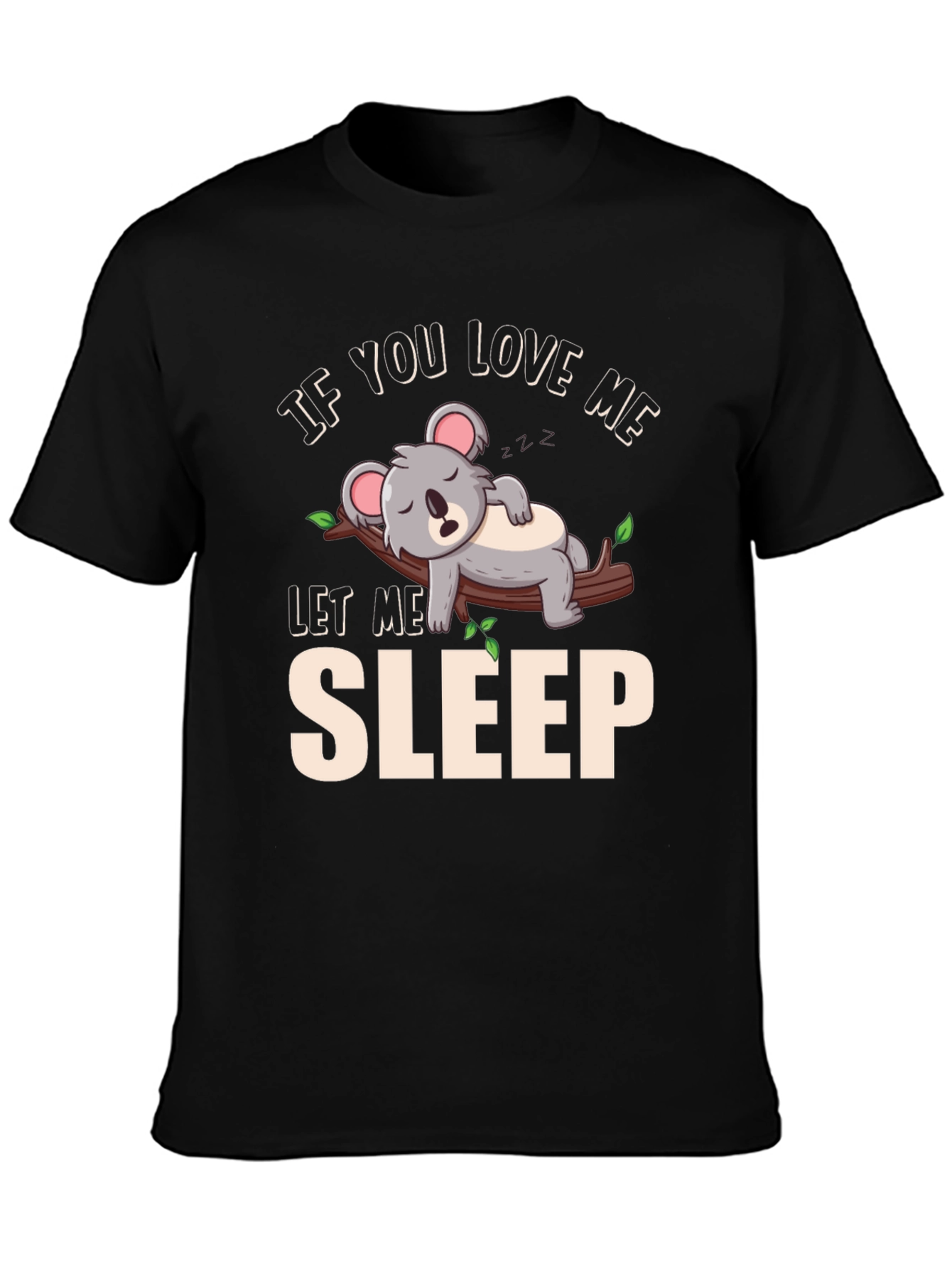 Cute Koala Sleep T-Shirt