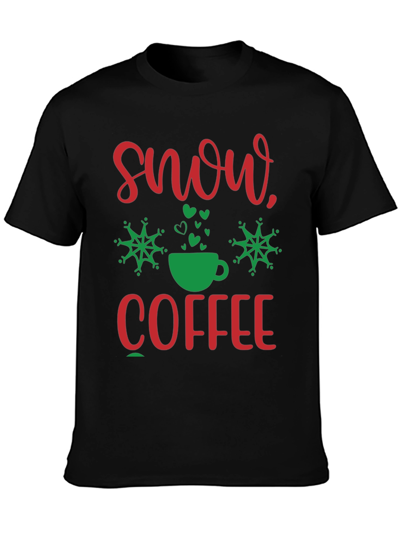 Snow Coffee Graphic Tee