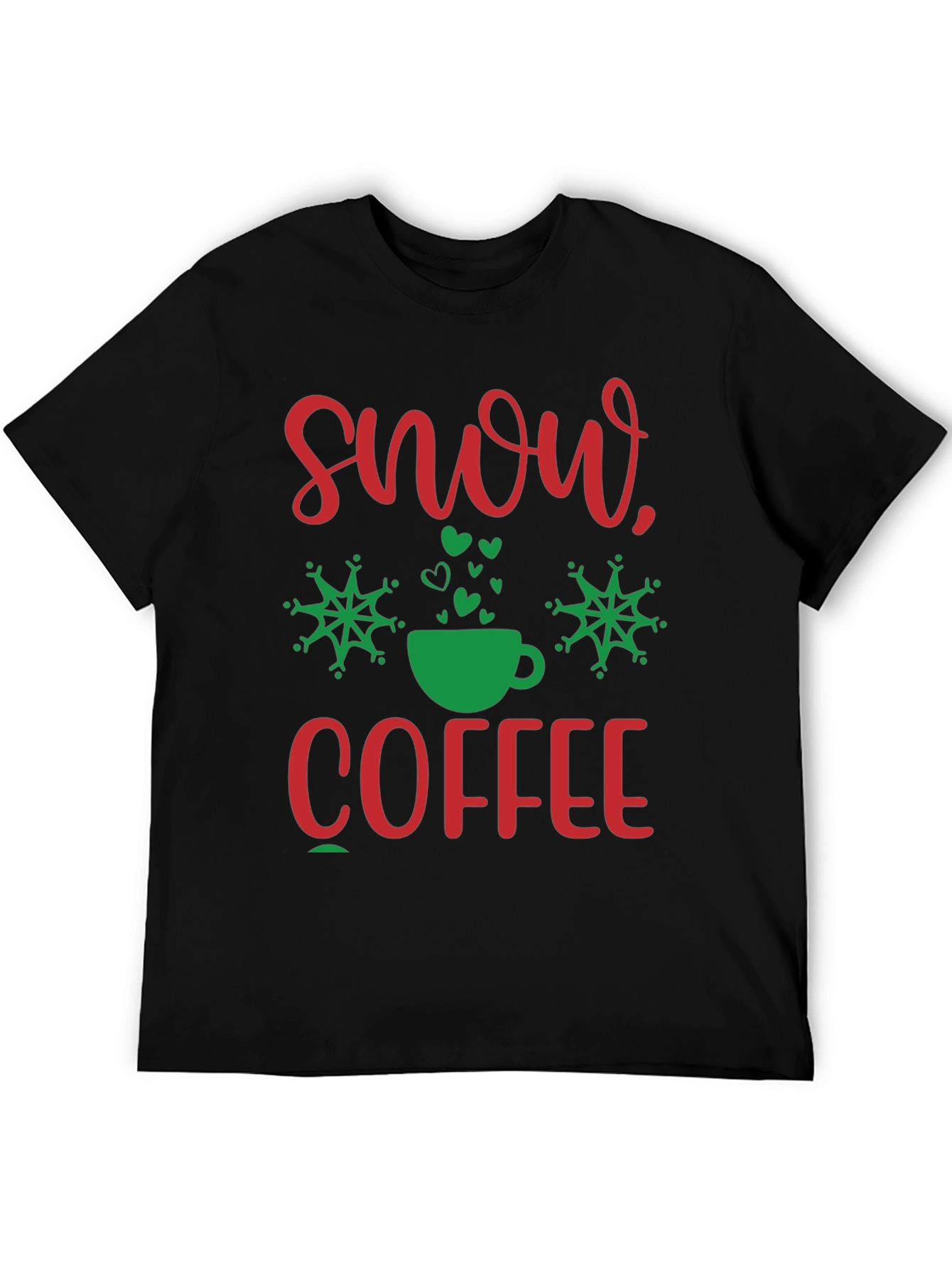 Snow Coffee Graphic Tee