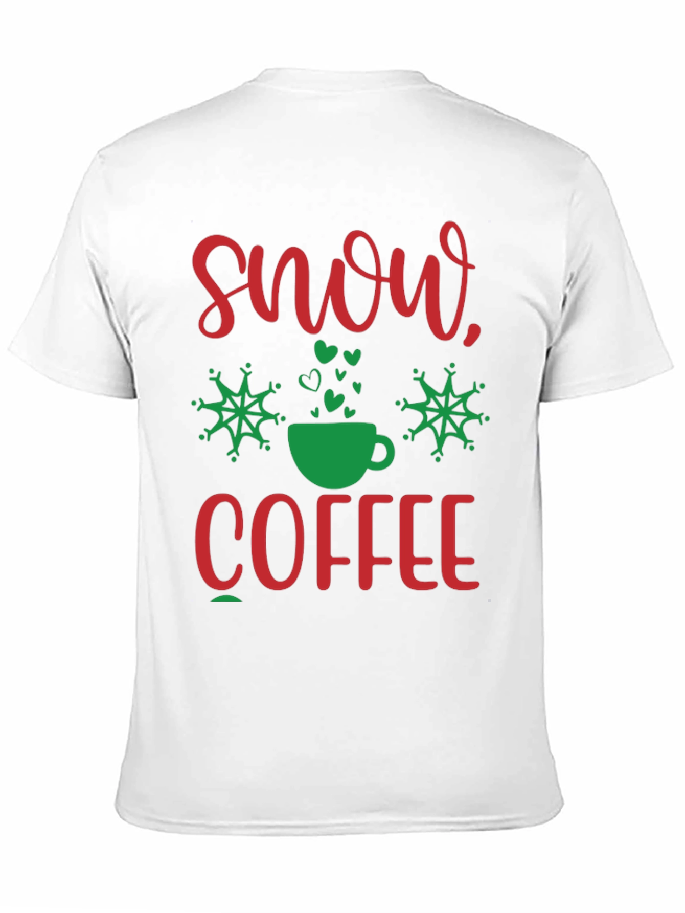 Snow Coffee Graphic Tee