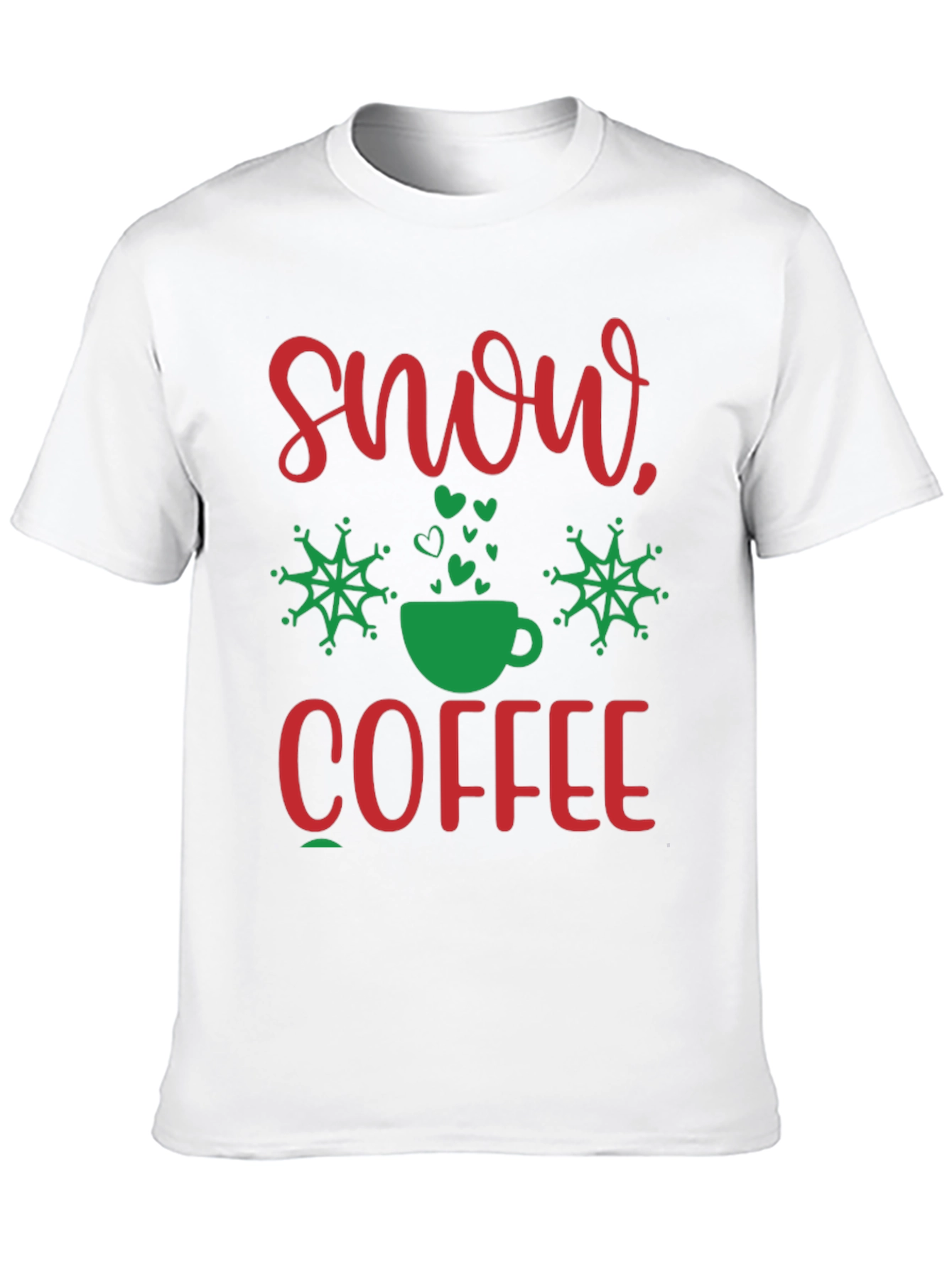 Snow Coffee Graphic Tee