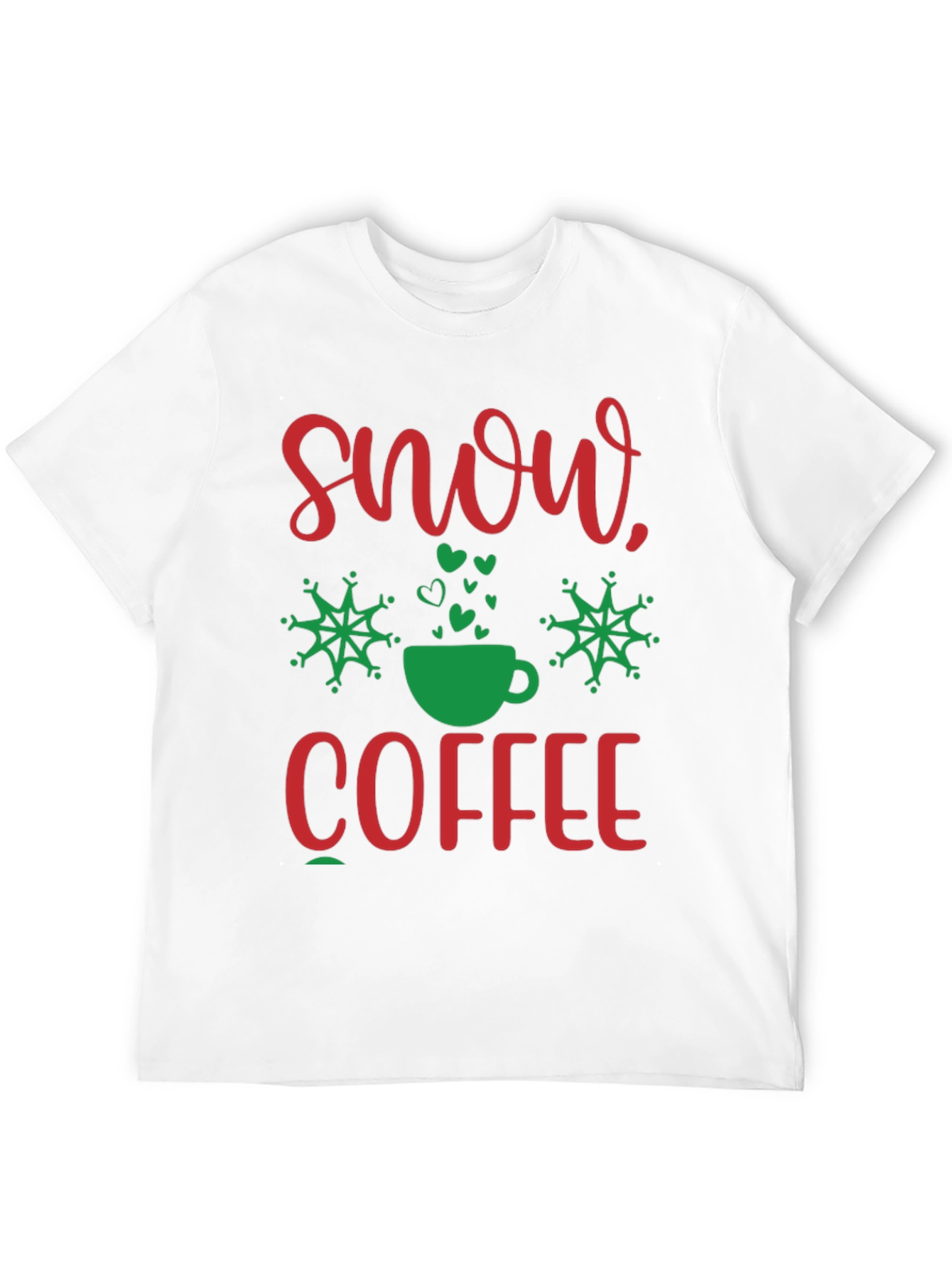 Snow Coffee Graphic Tee